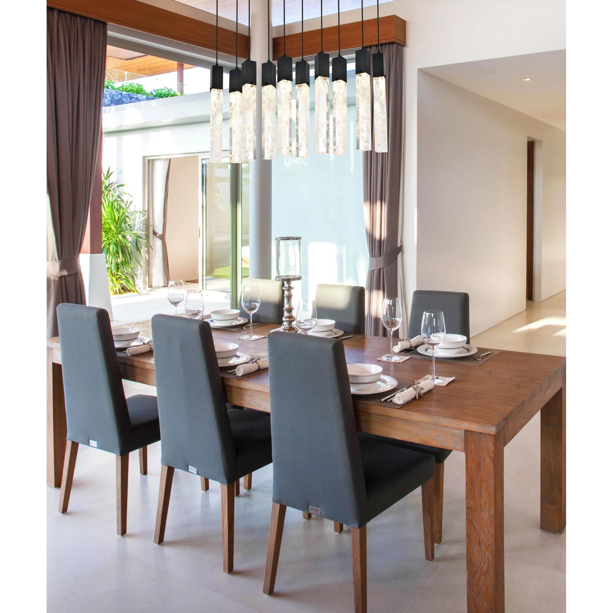 Aurora 42 Inch Linear Suspension Light by Elegant Lighting