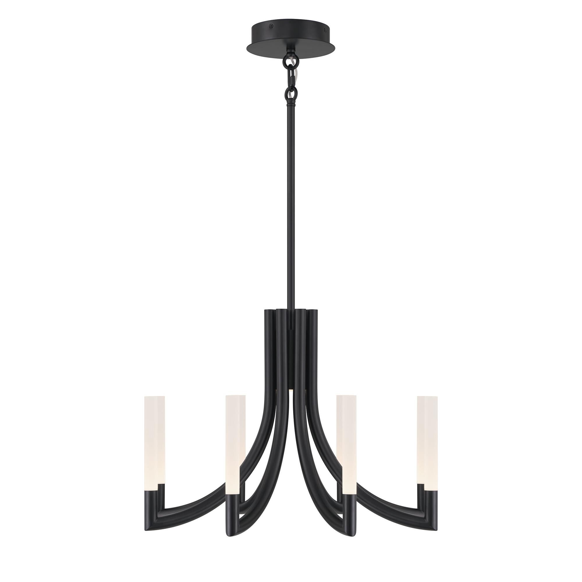 Shown in Black finish and Frosted Acrylic glass