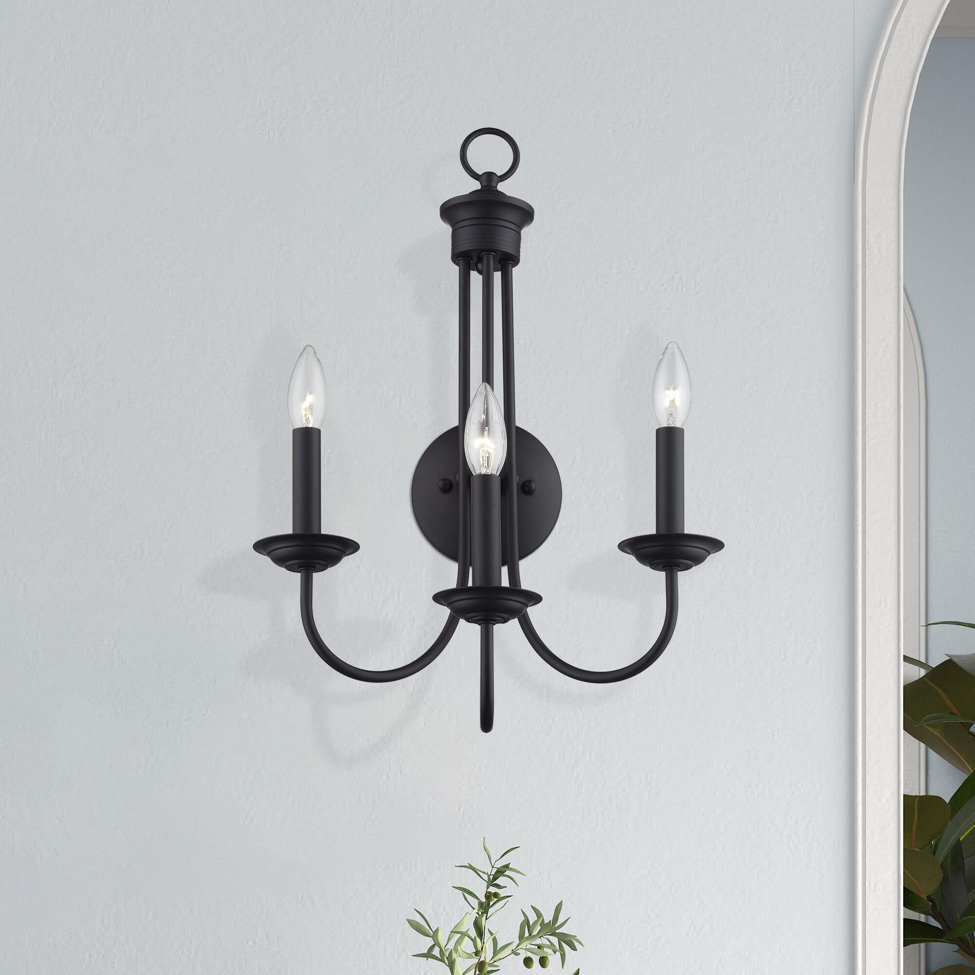 Shown in Black finish