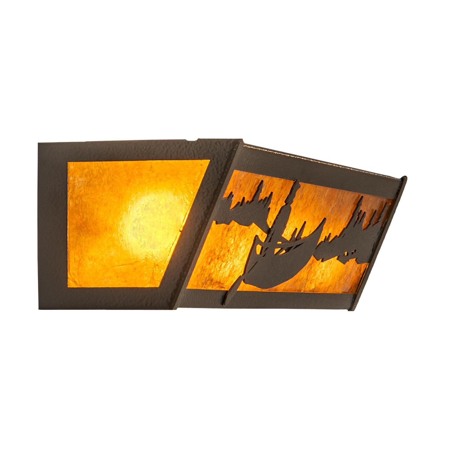 Canoe At Lake 24 Inch 4 Light Bath Vanity Light by Meyda Lighting