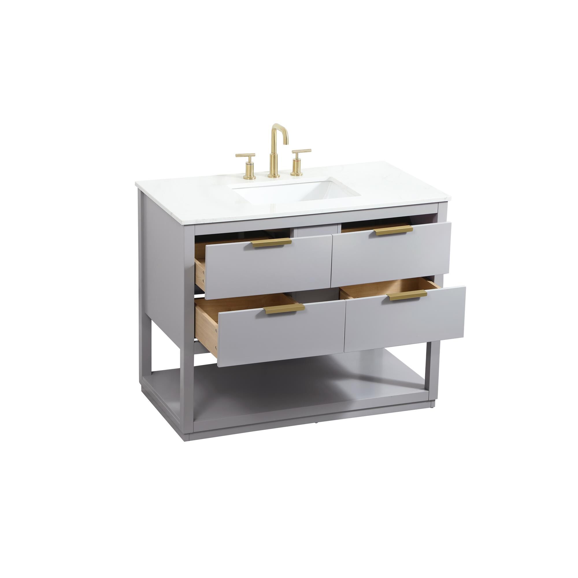 Larkin 42 Inch Bath Vanity by Elegant Decor