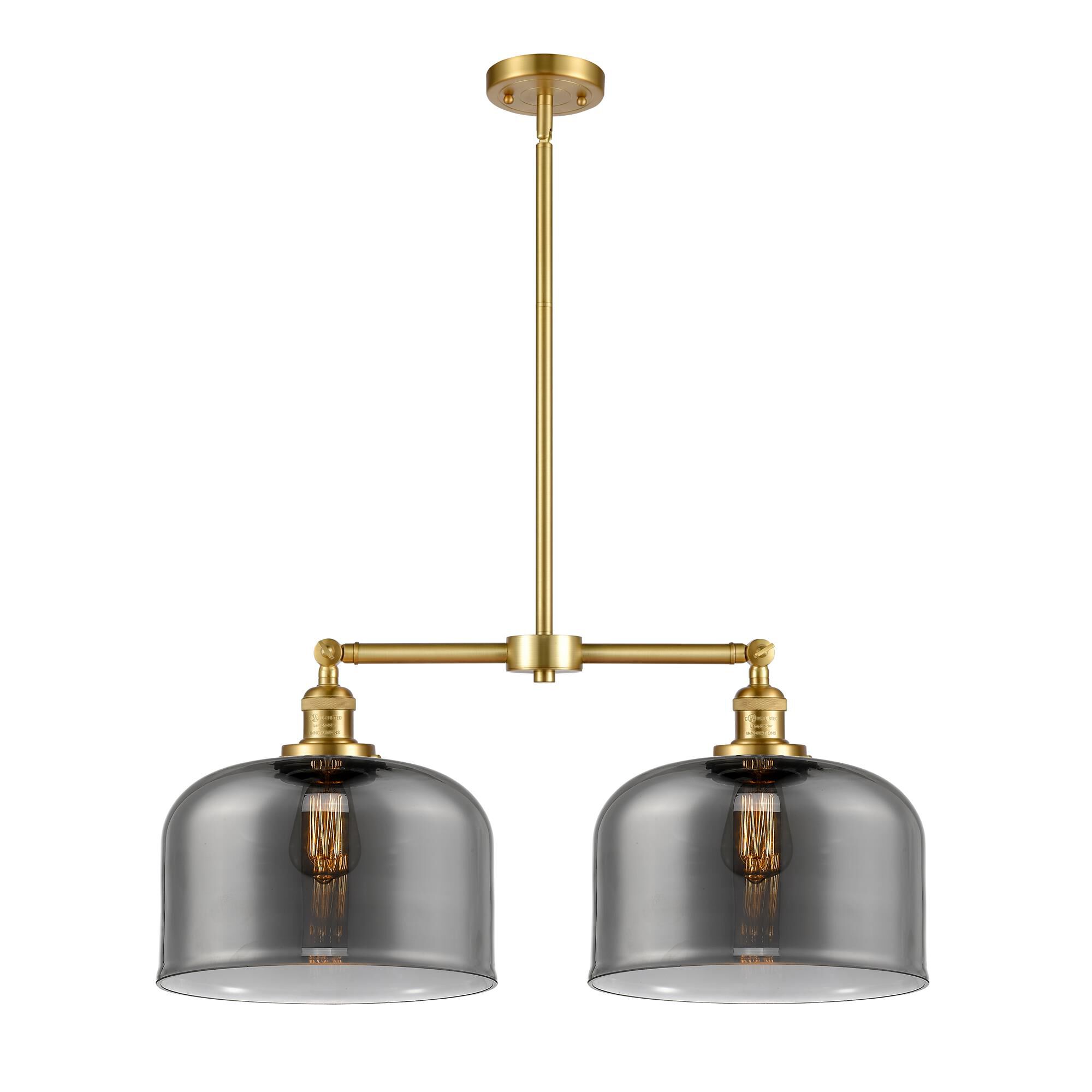 Bruno Marashlian Large Bell 21 Inch 2 Light Mini Chandelier by Innovations Lighting