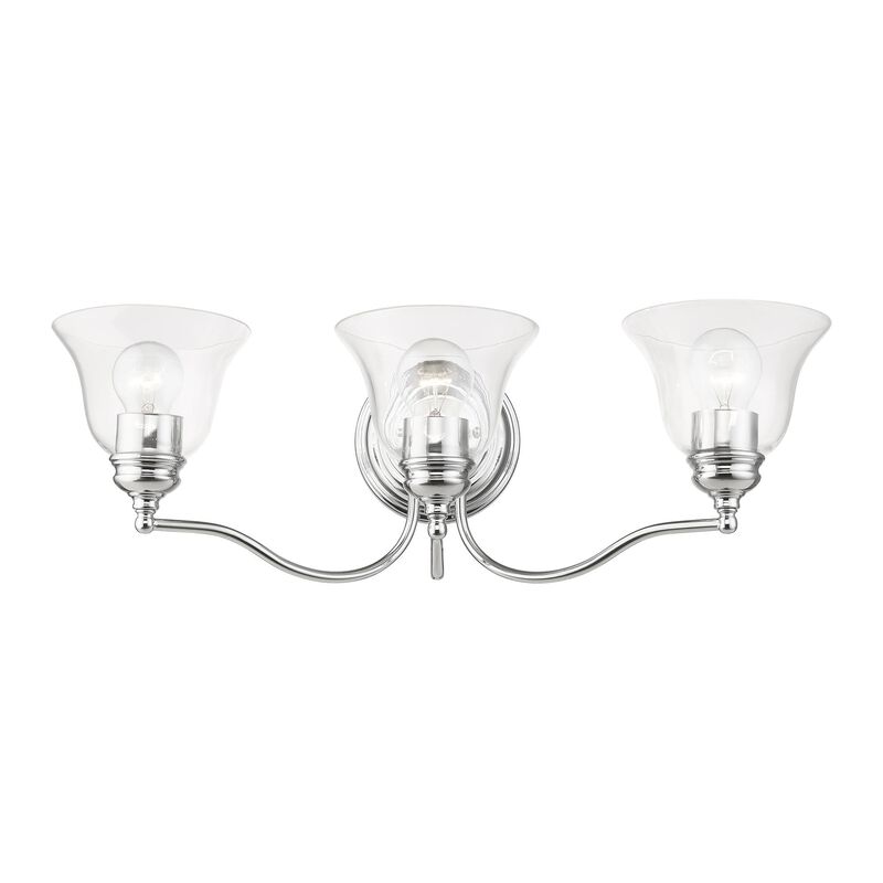 Moreland 24 Inch 3 Light Bath Vanity Light by Livex Lighting