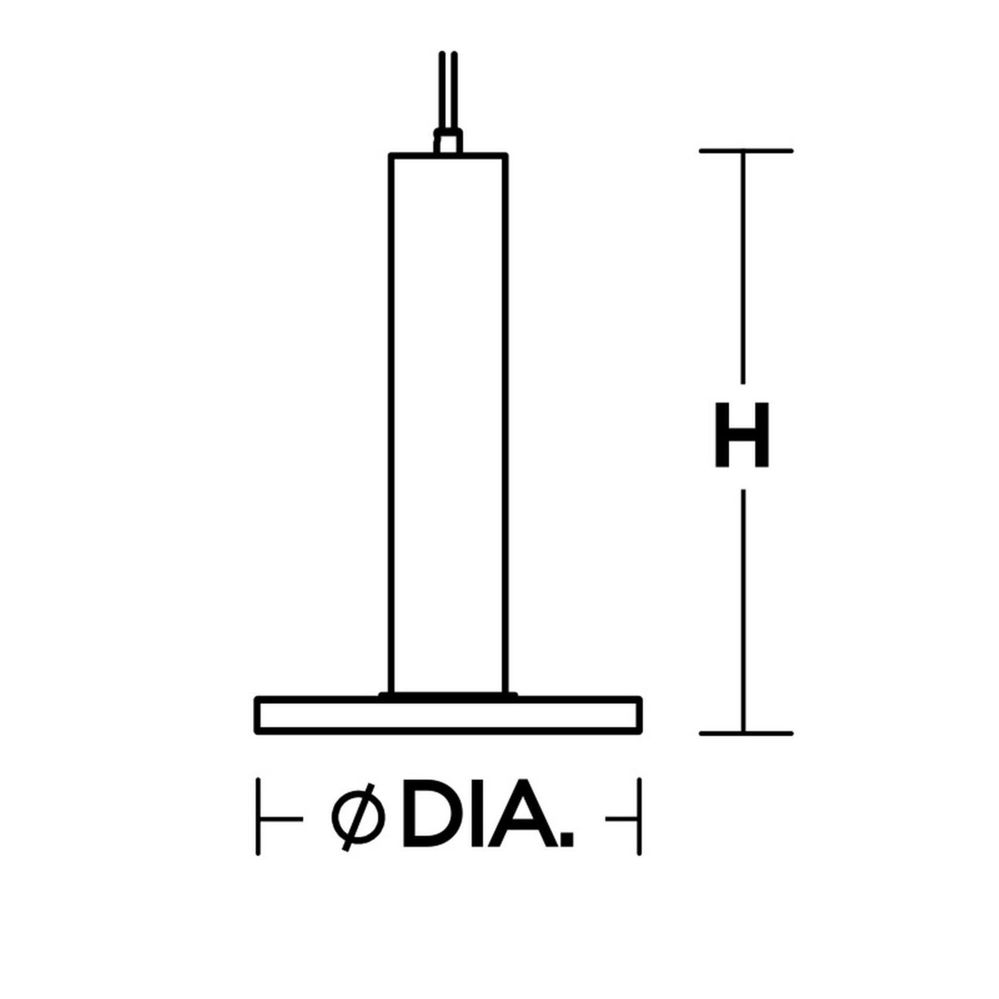 Shown in White finish and White Acrylic shade