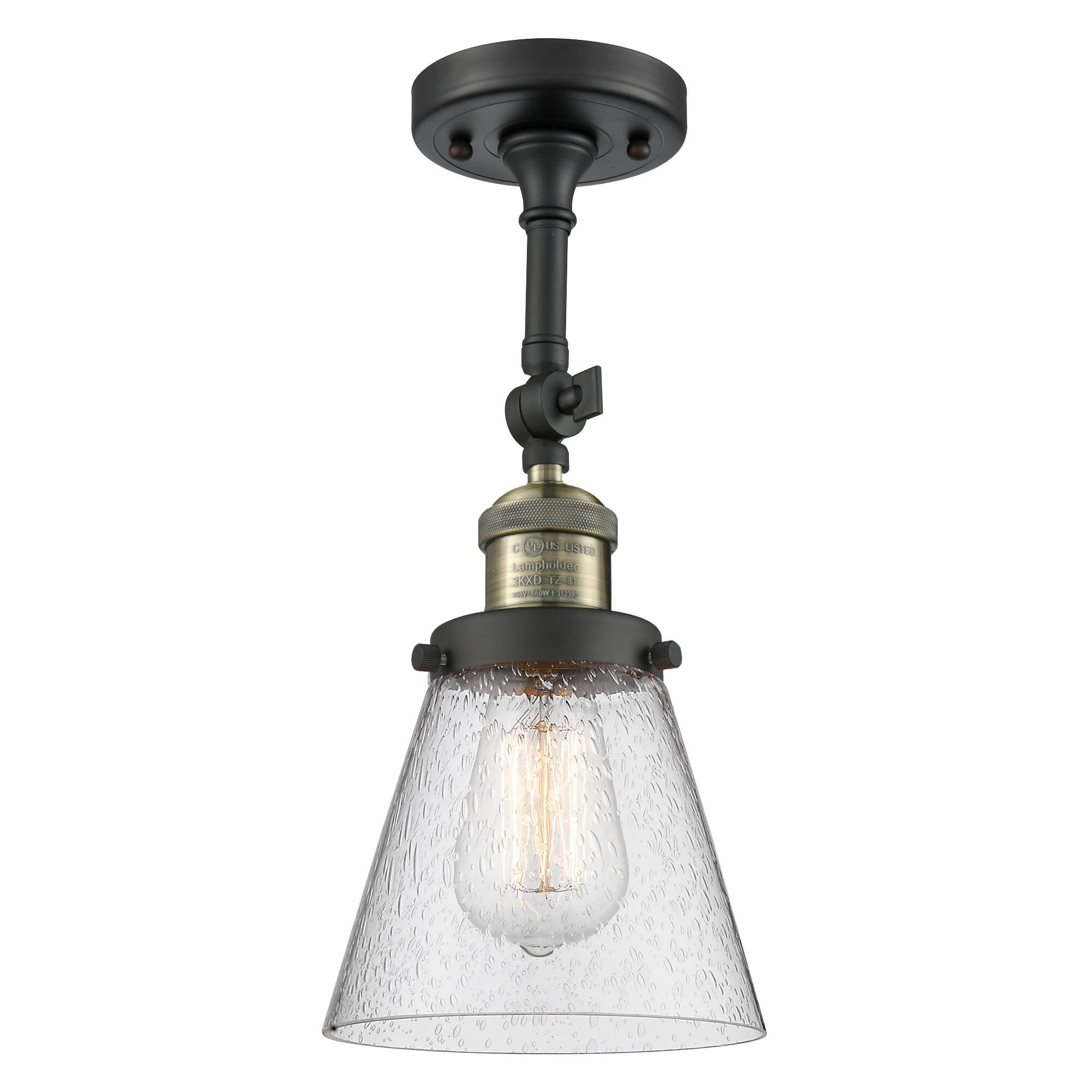 Bruno Marashlian Small Cone 10 Inch Wall Sconce by Innovations Lighting