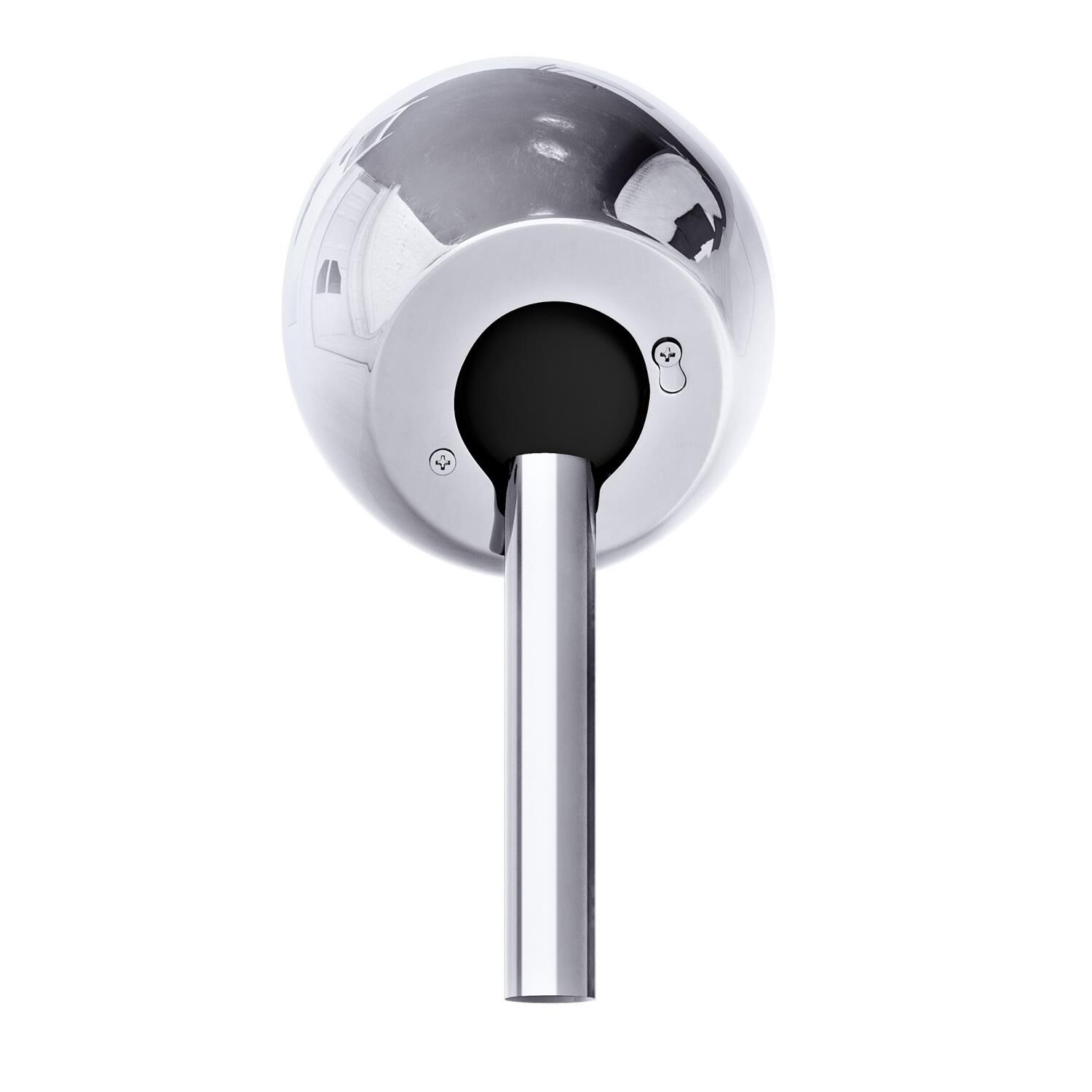 Shown in Chrome finish