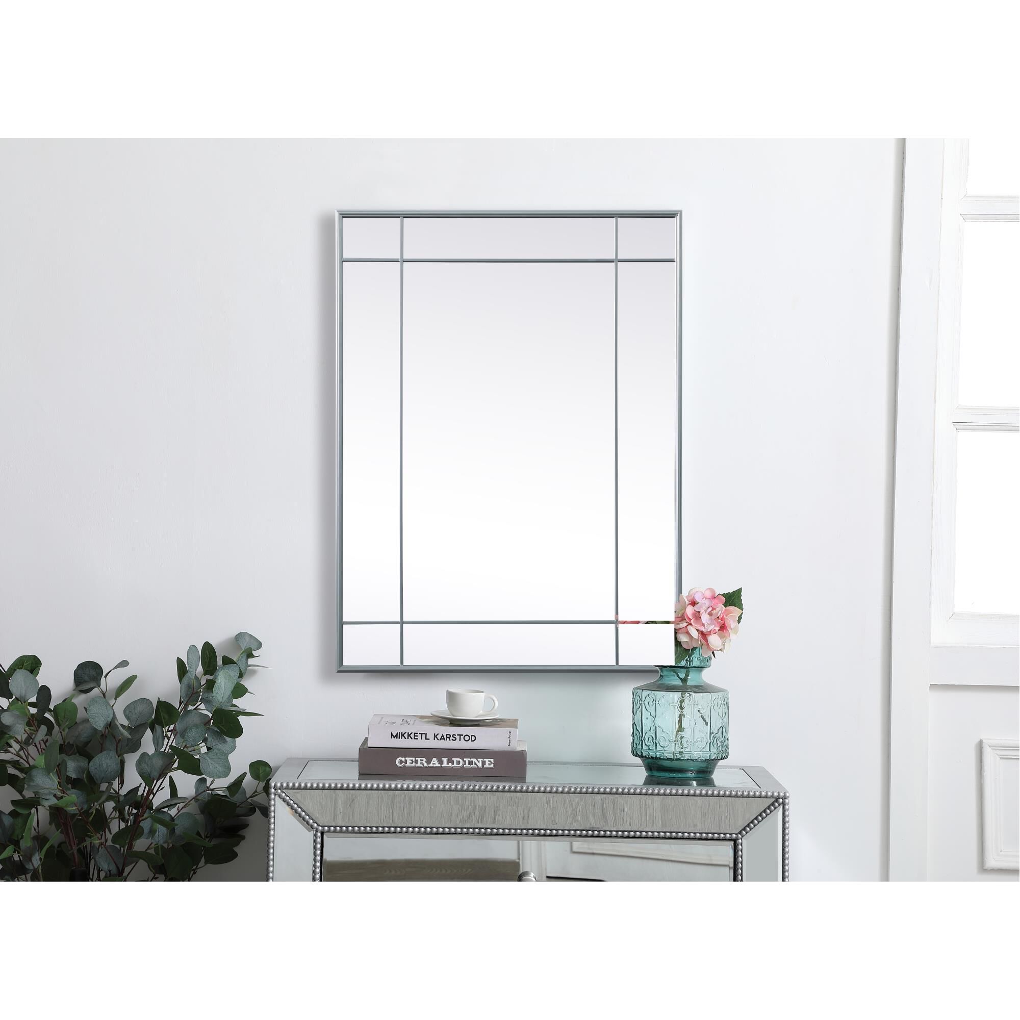 Viola 40 Inch Decorative Mirror by Elegant Decor