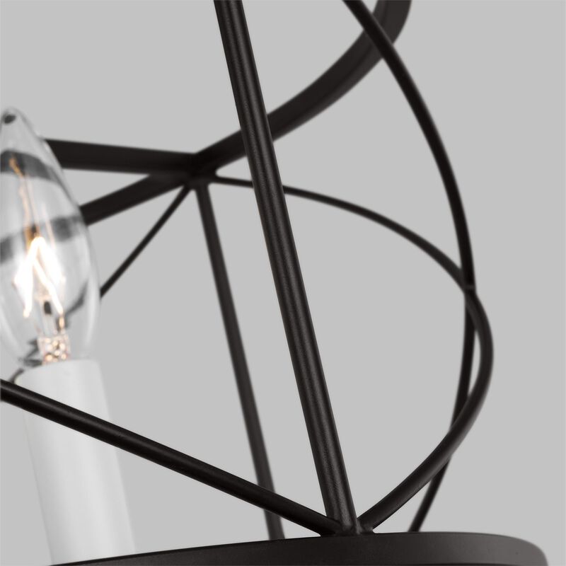 Chapman & Myers Beatrix 15 Inch 4 Light Semi Flush Mount by Visual Comfort Studio