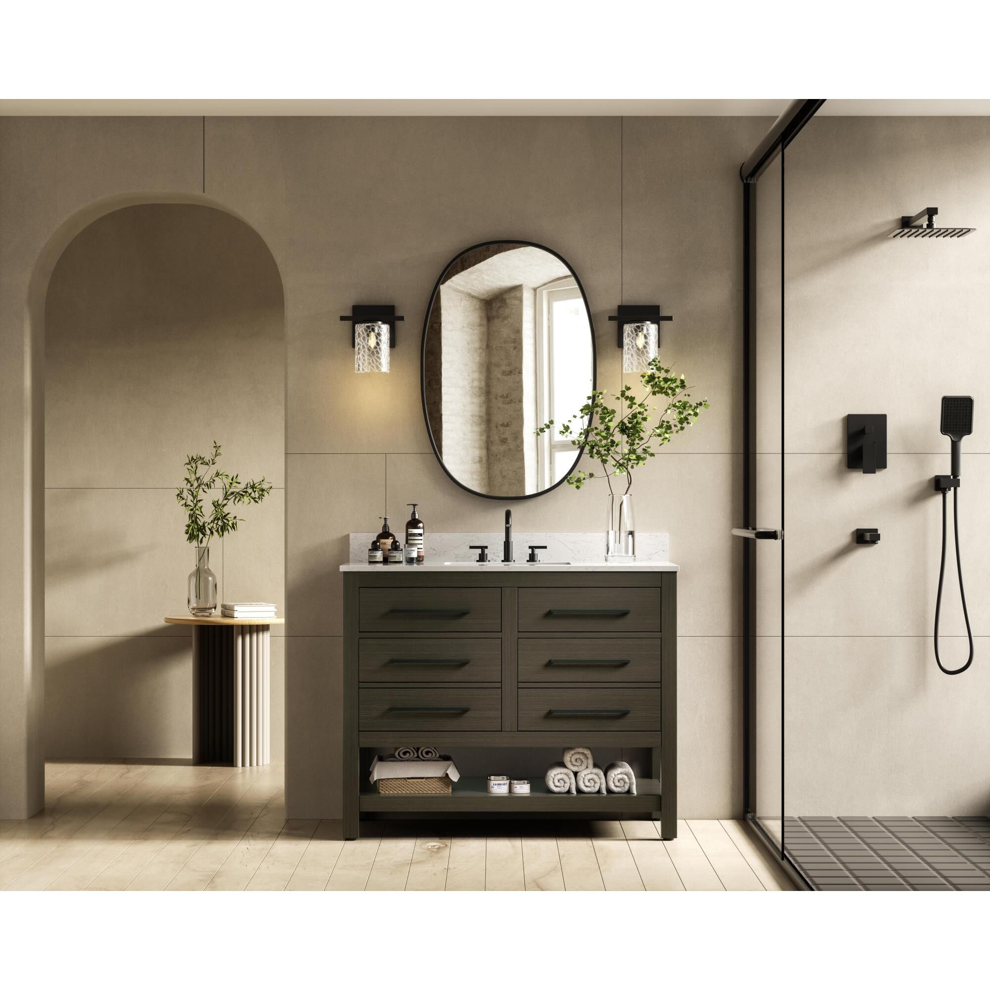 Karson 42 Inch Bath Vanity by Elegant Dcor