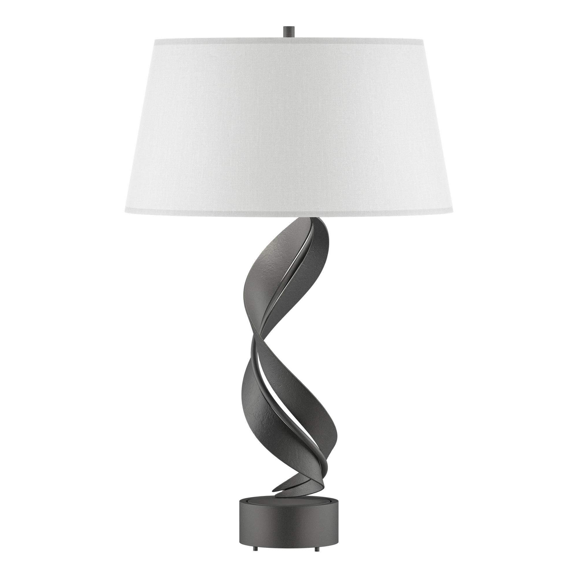 Shown in Natural Iron finish and Natural Anna shade