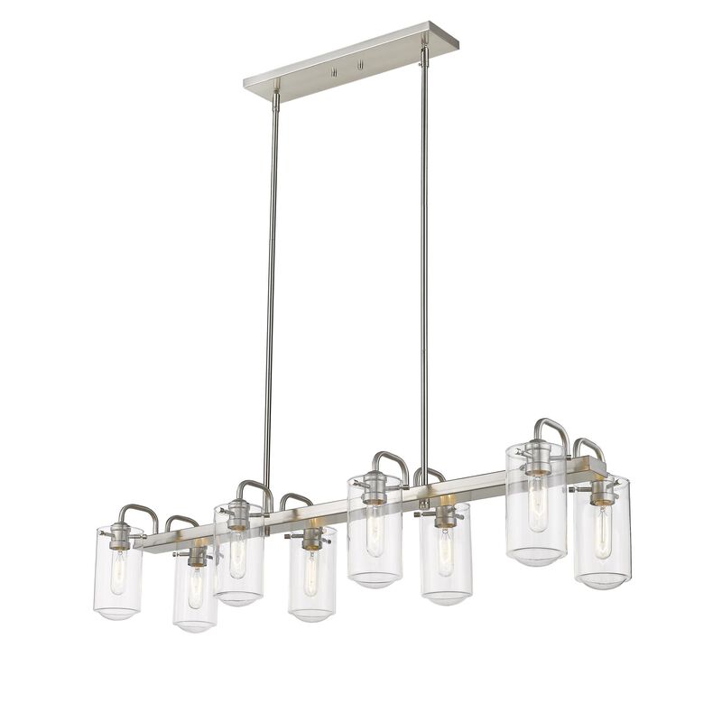Delaney 44 Inch 8 Light Linear Suspension Light by Z-Lite