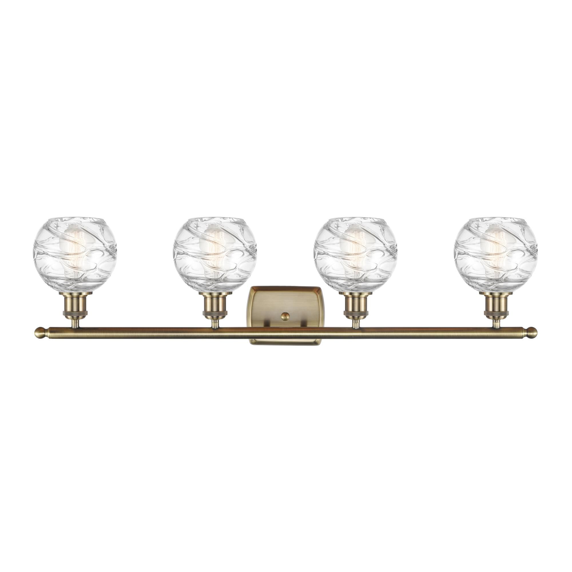 Bruno Marashlian Athens Deco Swirl 36 Inch Bath Vanity Light by Innovations Lighting
