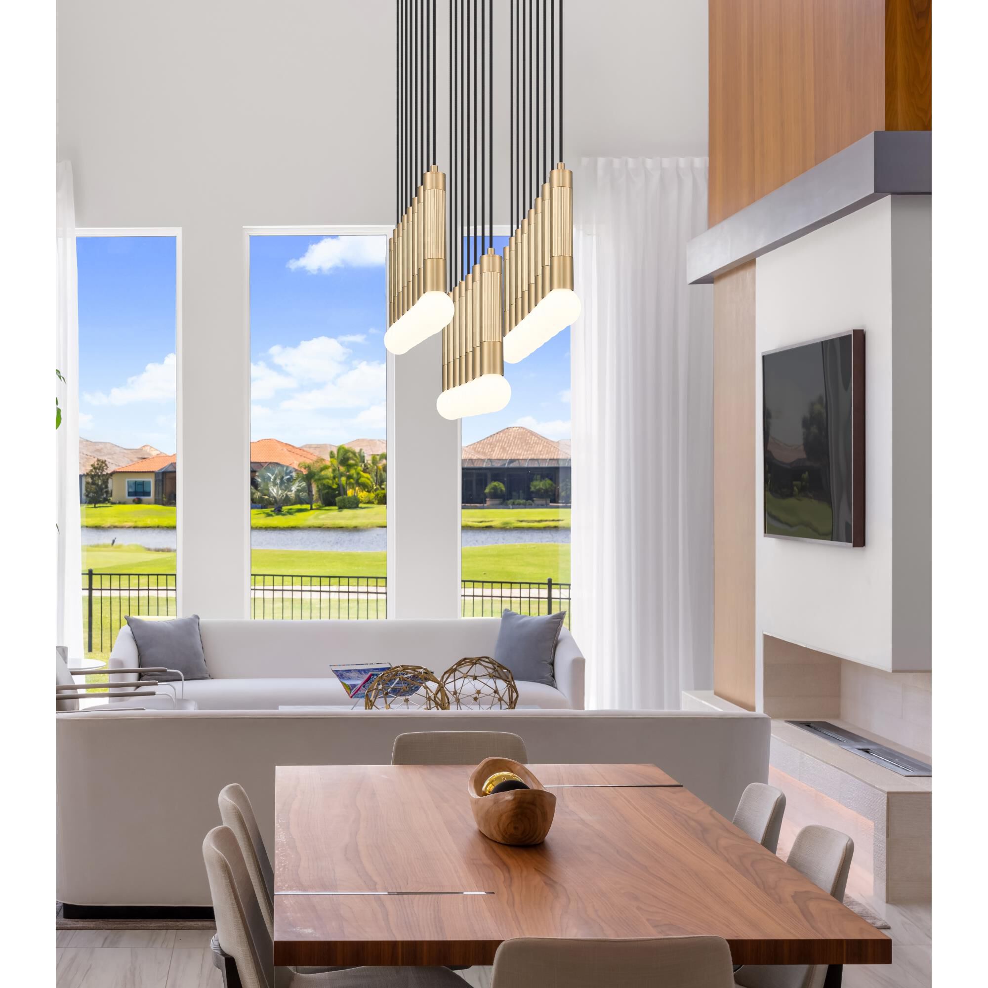 Stari 54 Inch Linear Suspension Light by Z Lite