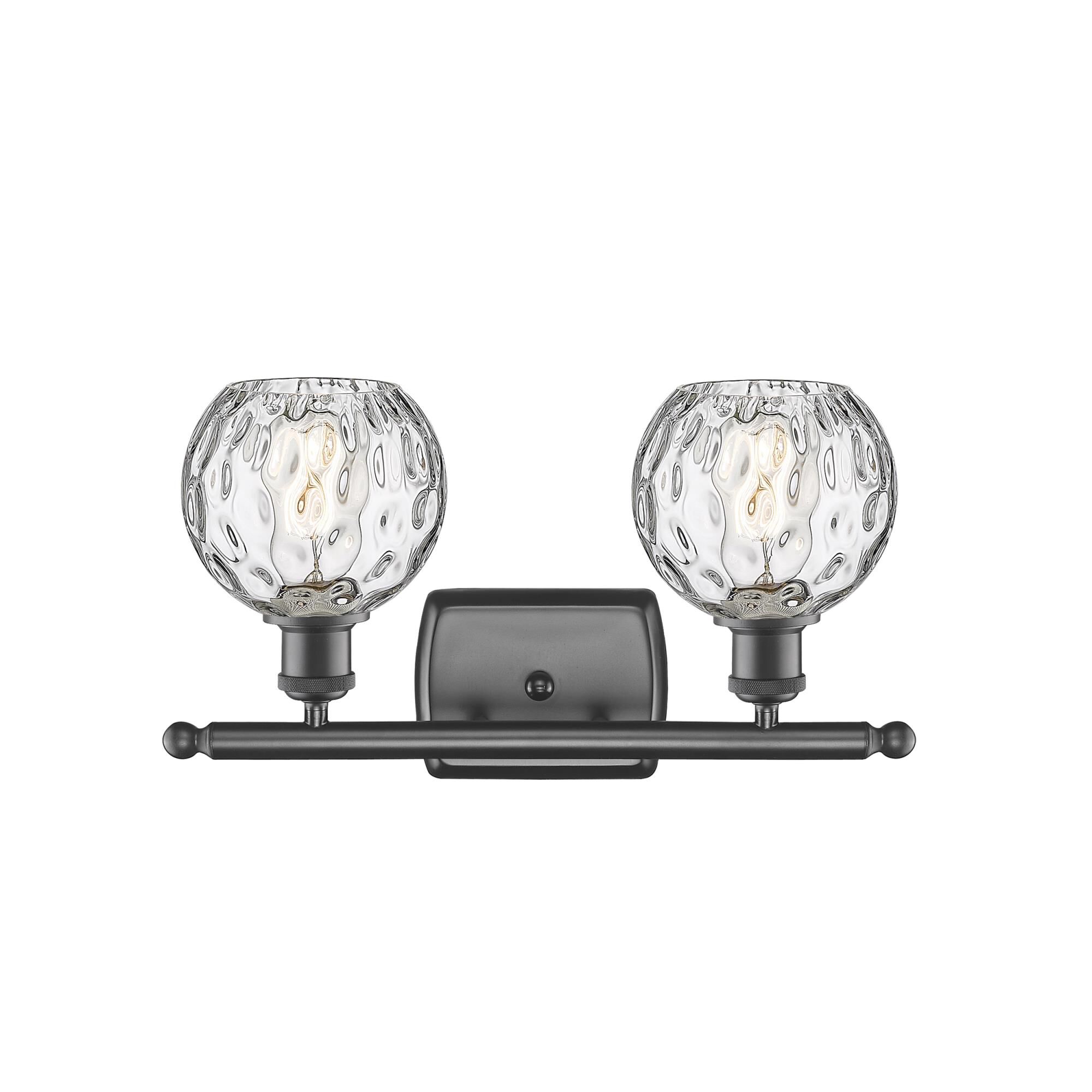 Bruno Marashlian Athens Water Glass 16 Inch 2 Light Bath Vanity Light by Innovations Lighting