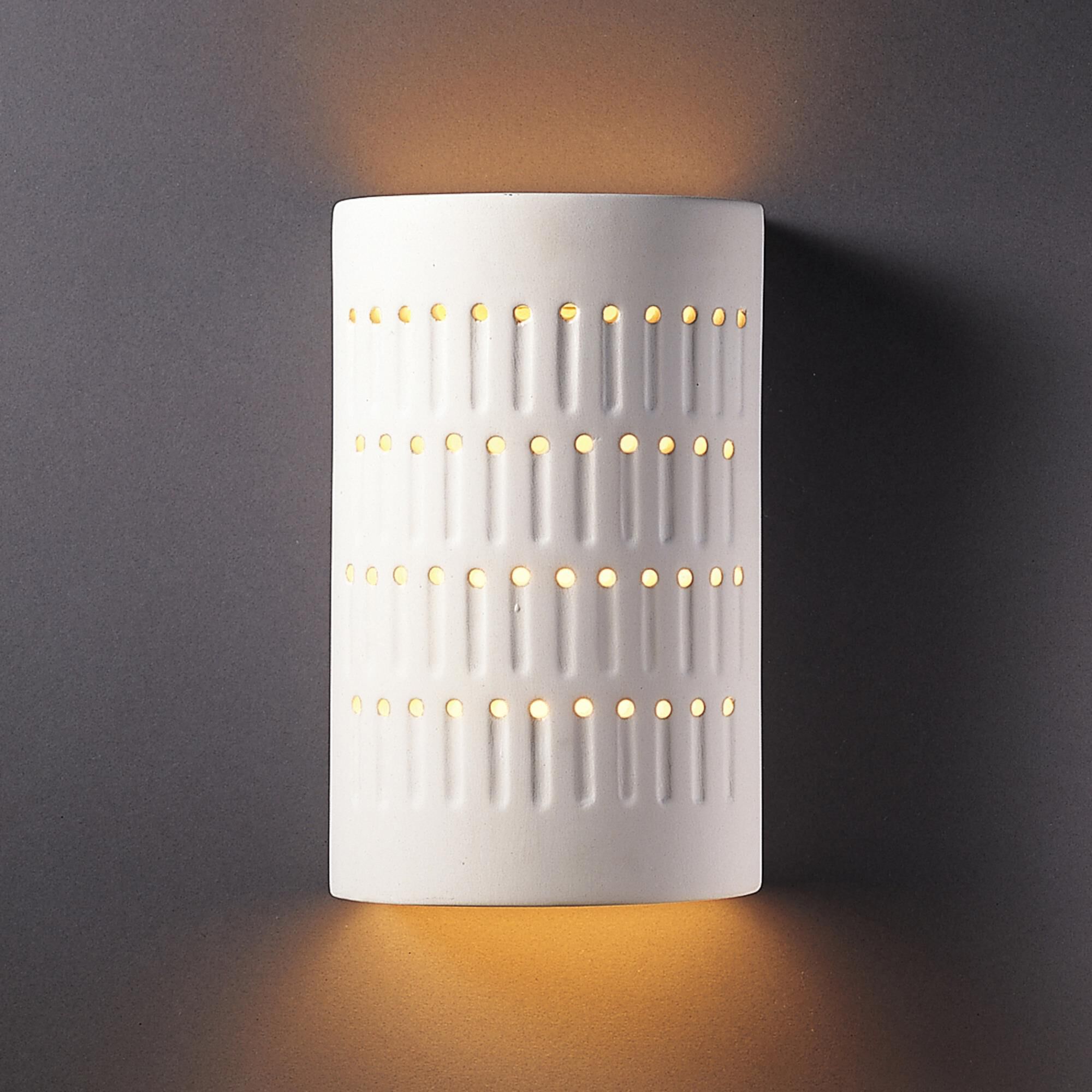 Ambiance 9 Inch LED Wall Sconce by Justice Design Group