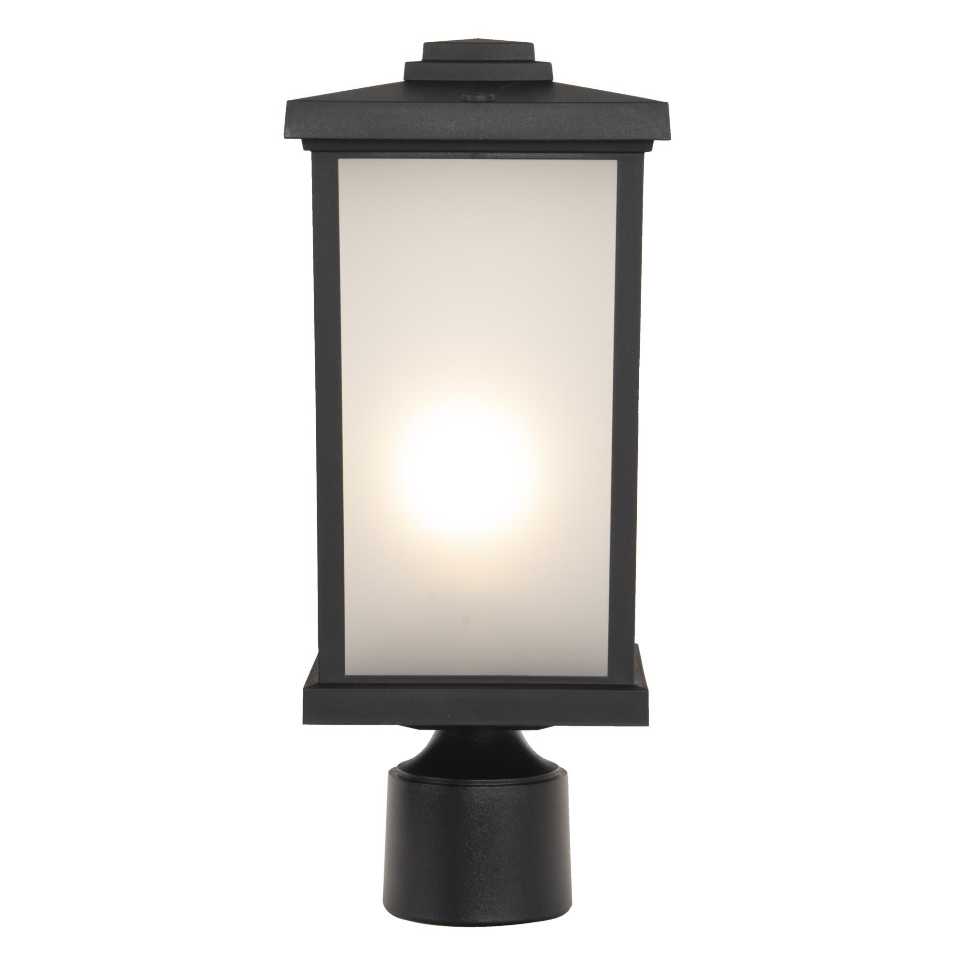 Composite 15 Inch Tall 1 Light Outdoor Post Lamp by Craftmade