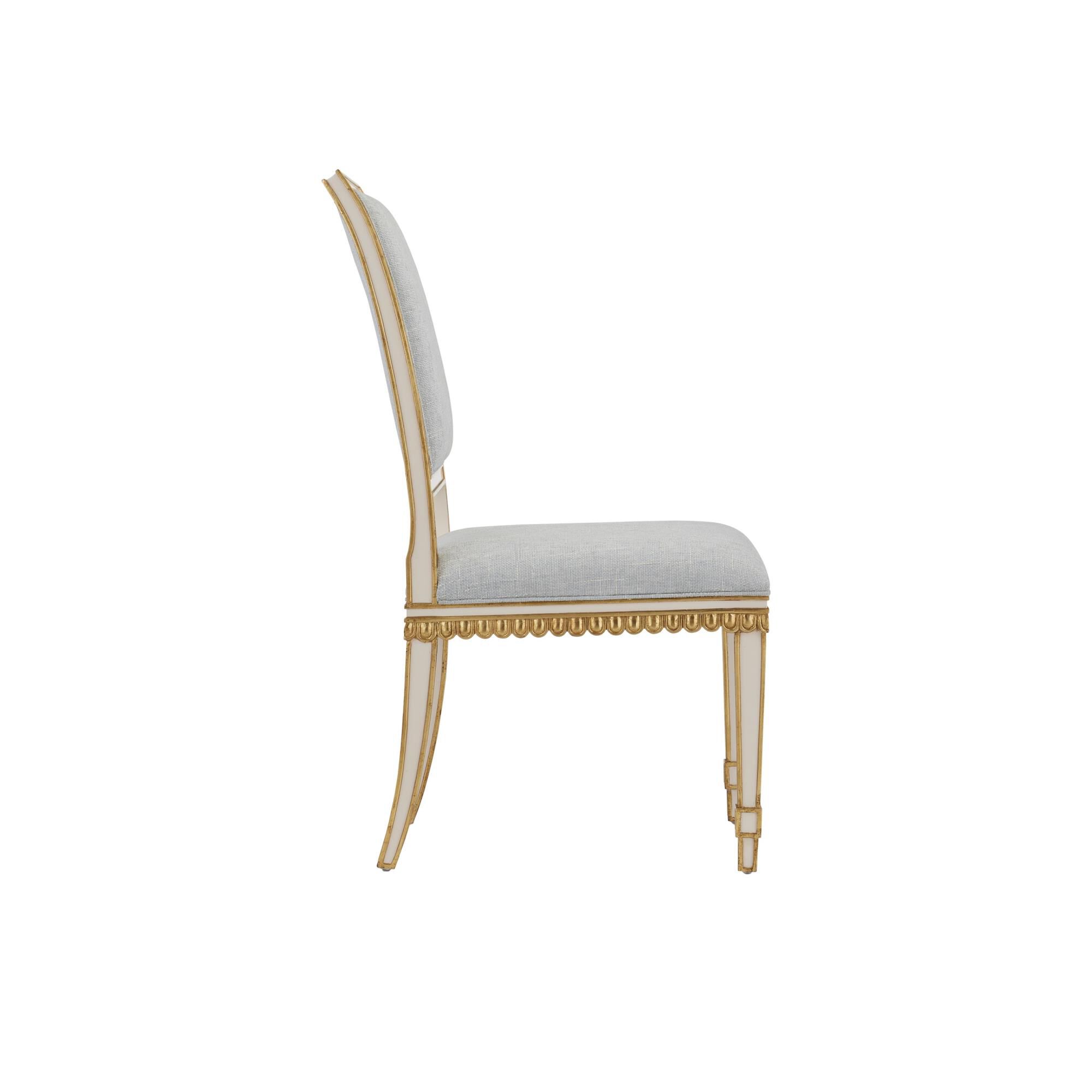 Currey and Company Ines Dining Chair - Thumbnail 3