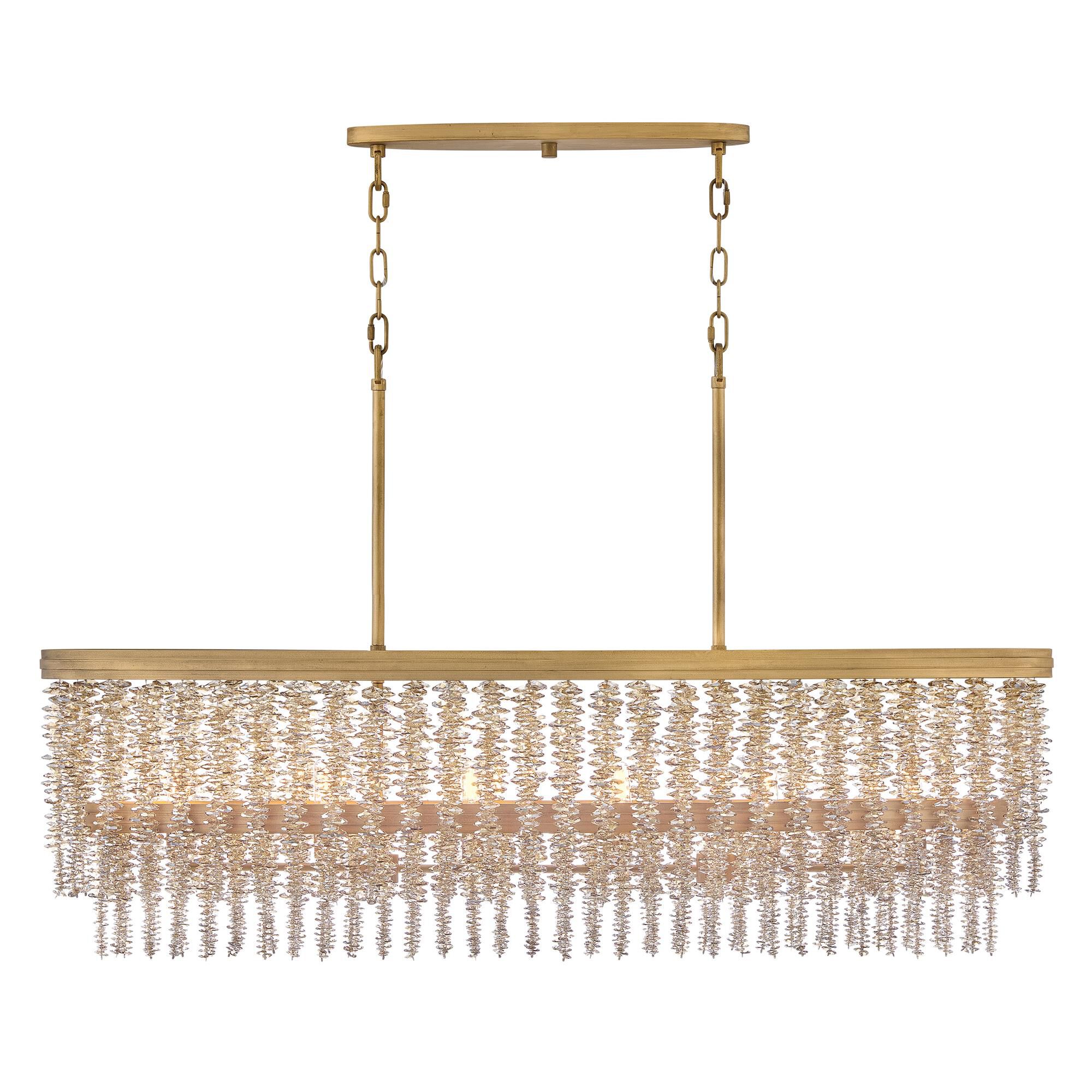 Rubina Medium Linear Chandelier,