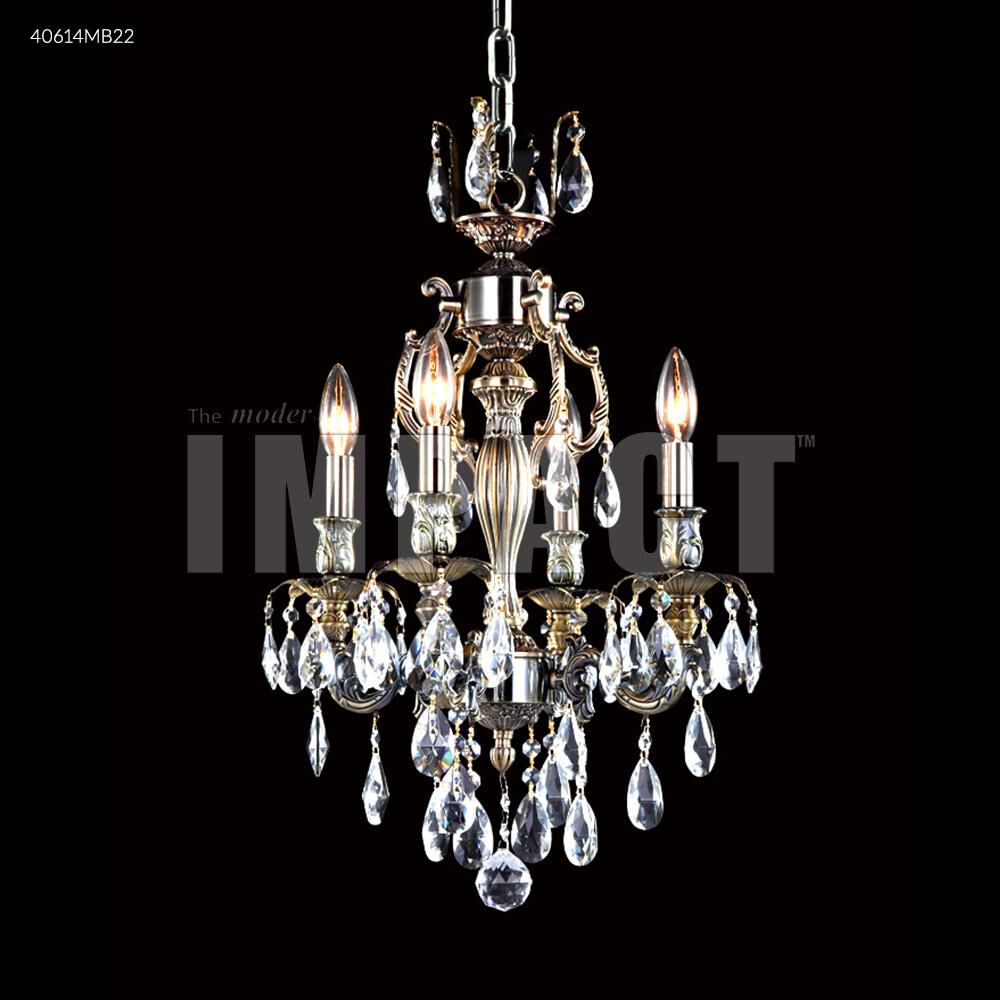 Brindisi 14 Inch 4 Light Mini Chandelier by James R. Moder