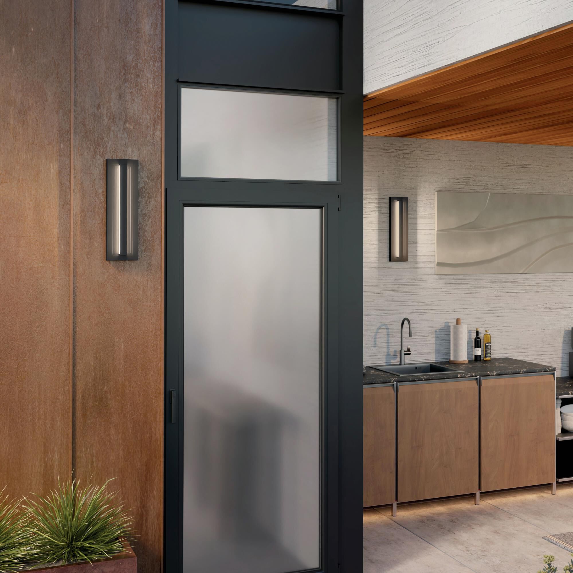 Arik 19 Inch Outdoor Wall Light by Kichler Lighting