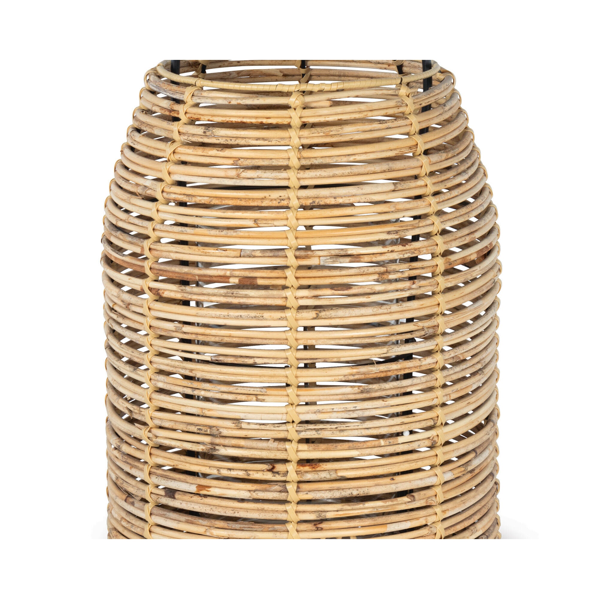 Shown in Natural finish and - None - shade
