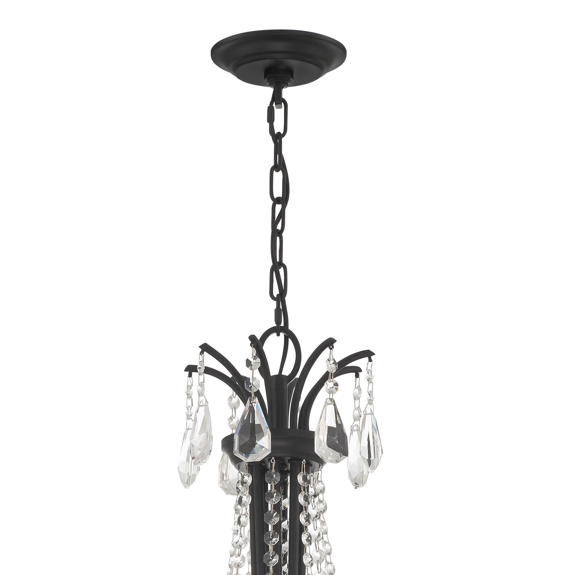 Karrington 26 Inch 8 Light Chandelier by Crystorama