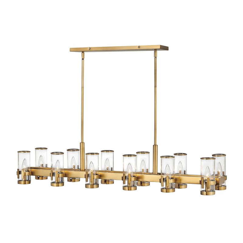Reeve Medium Linear Chandelier by Hinkley