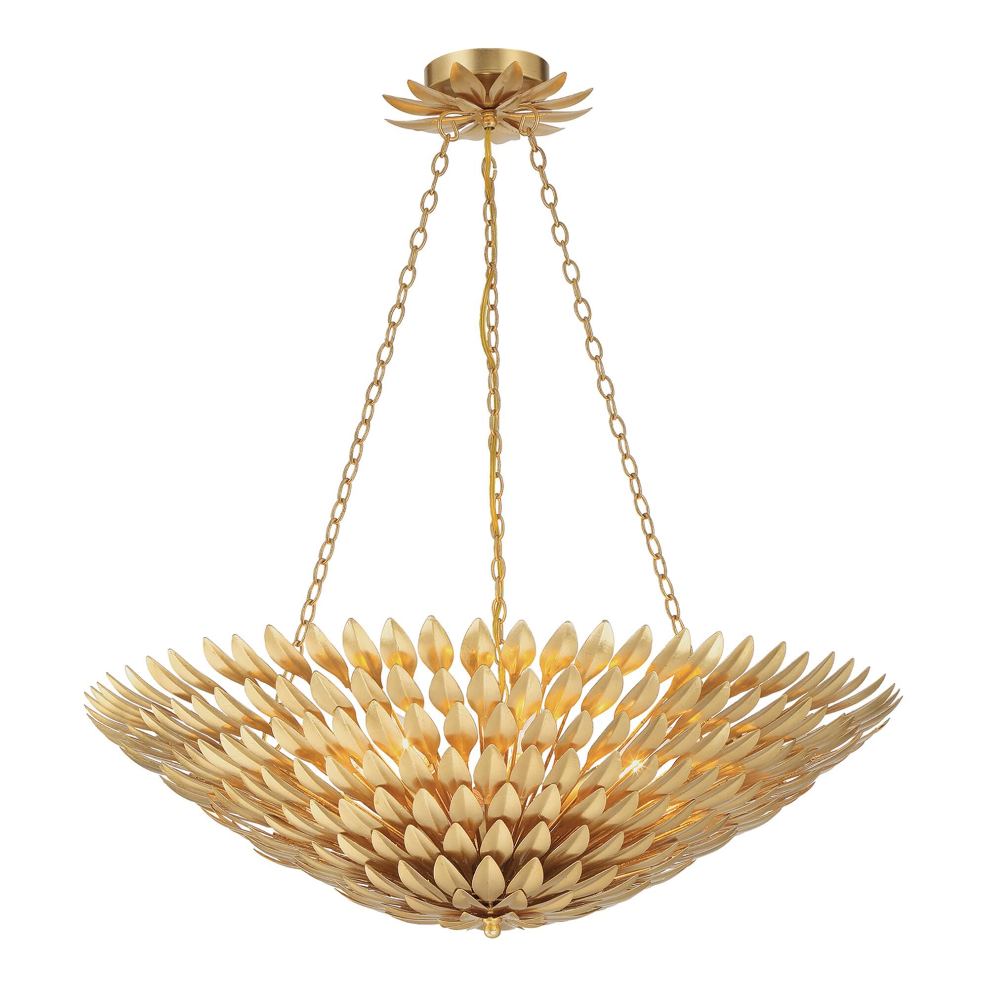 Shown in Antique Gold finish