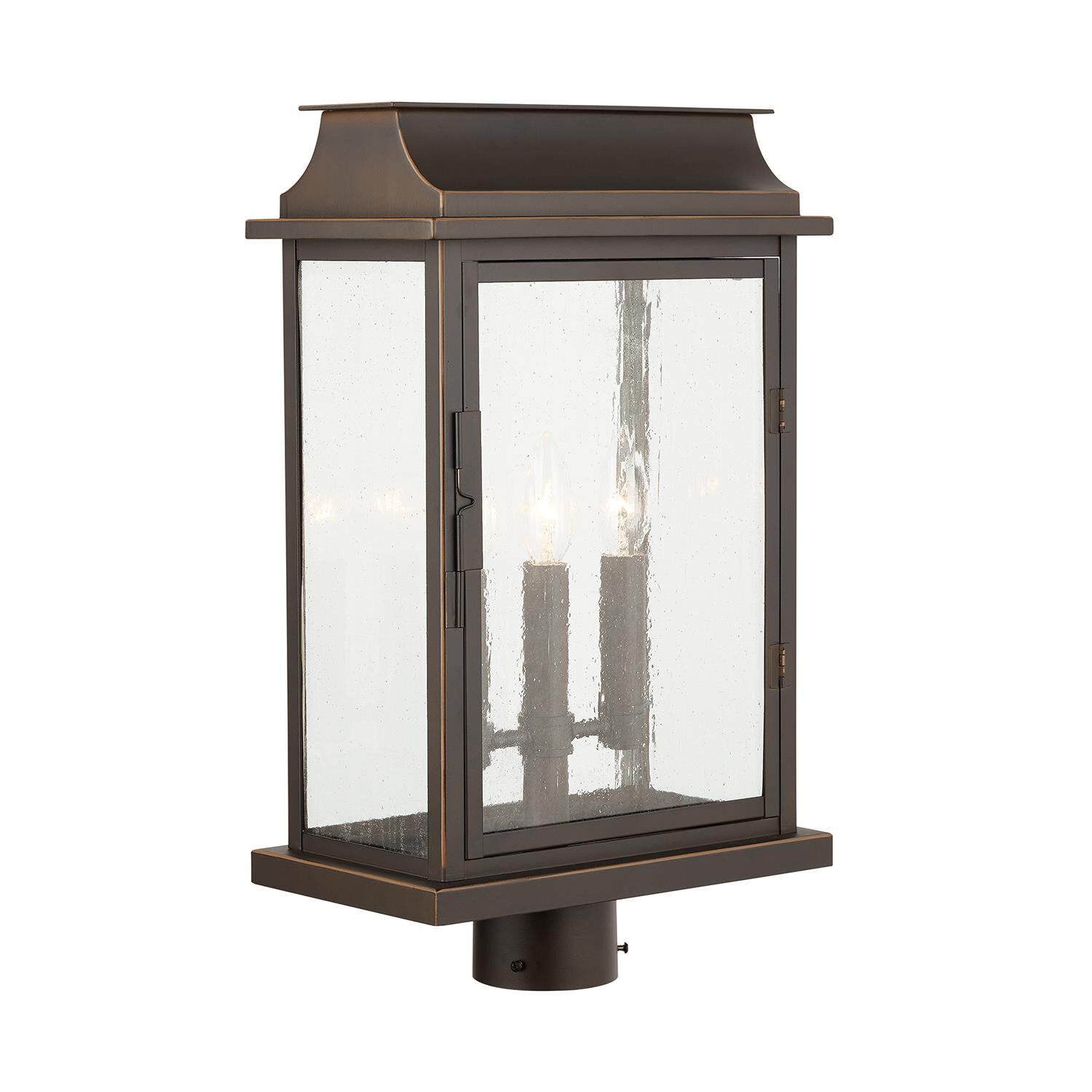 Bolton 19 Inch Tall 3 Light Outdoor Post Lamp by Capital Lighting Fixture Company