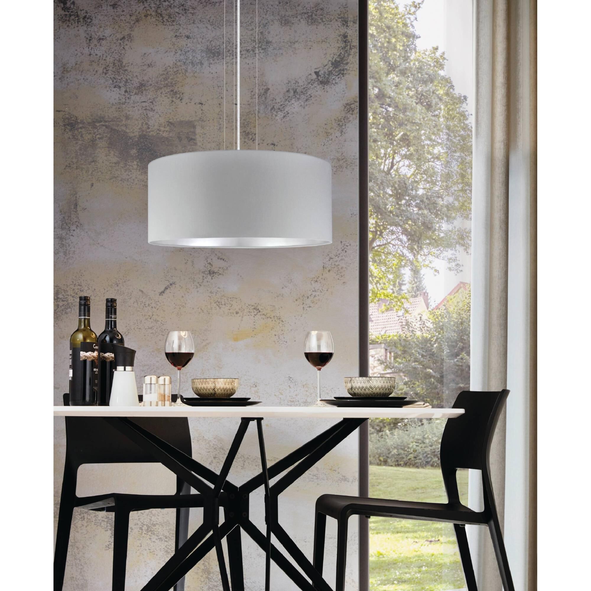Eglo Maserlo 20 Inch Large Pendant by Eglo Lighting