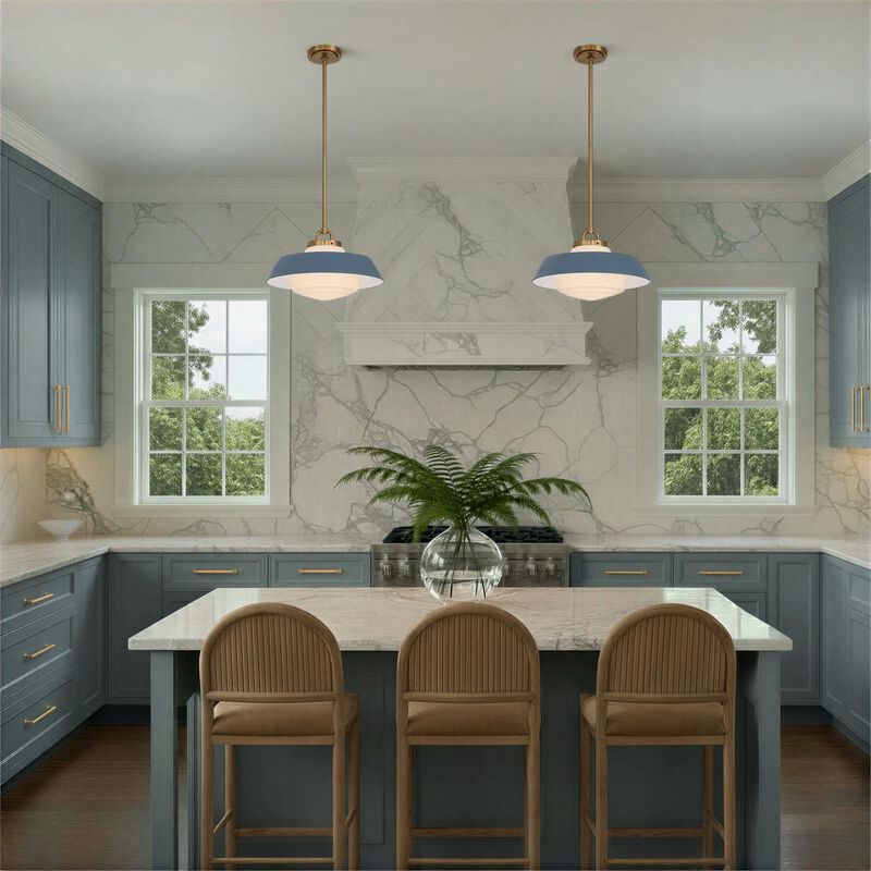 Xander 16 Inch Pendant Light by Crystorama