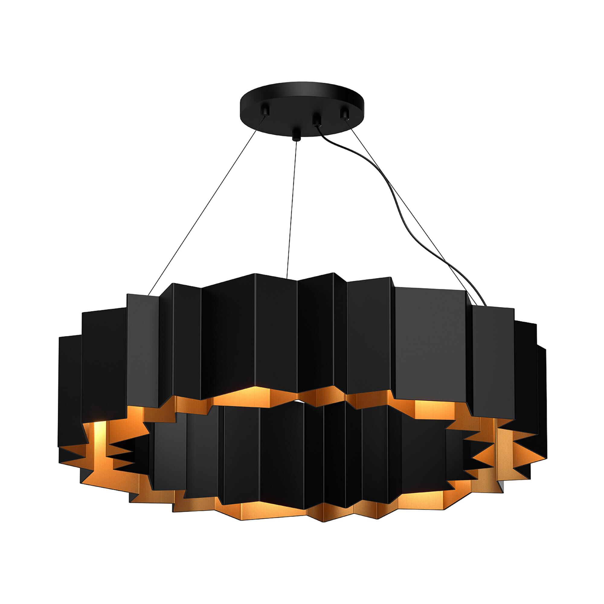 Shown in Black/Gold finish