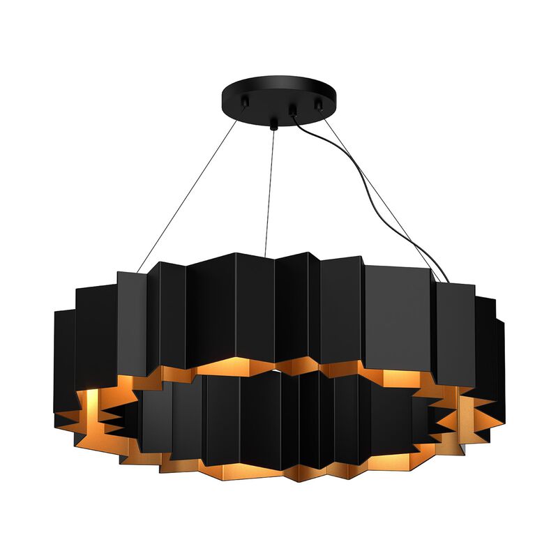 Akira Medium Chandelier by Kuzco