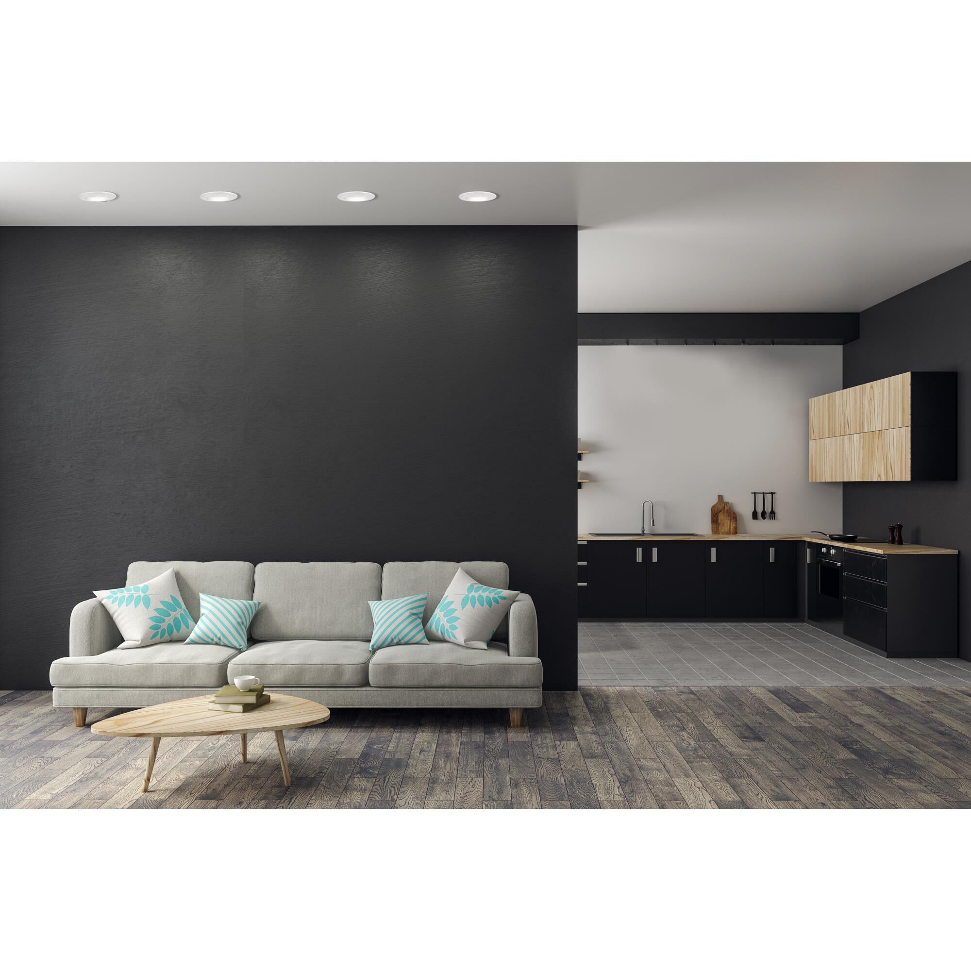 Eglo Accessories 7 Inch LED Recessed Lighting Trim by Eglo Lighting