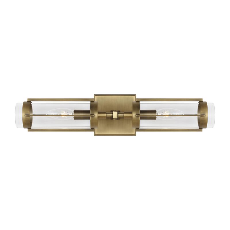 Lauren Ralph Lauren Flynn 20 Inch 2 Light Bath Vanity Light by Visual Comfort Studio