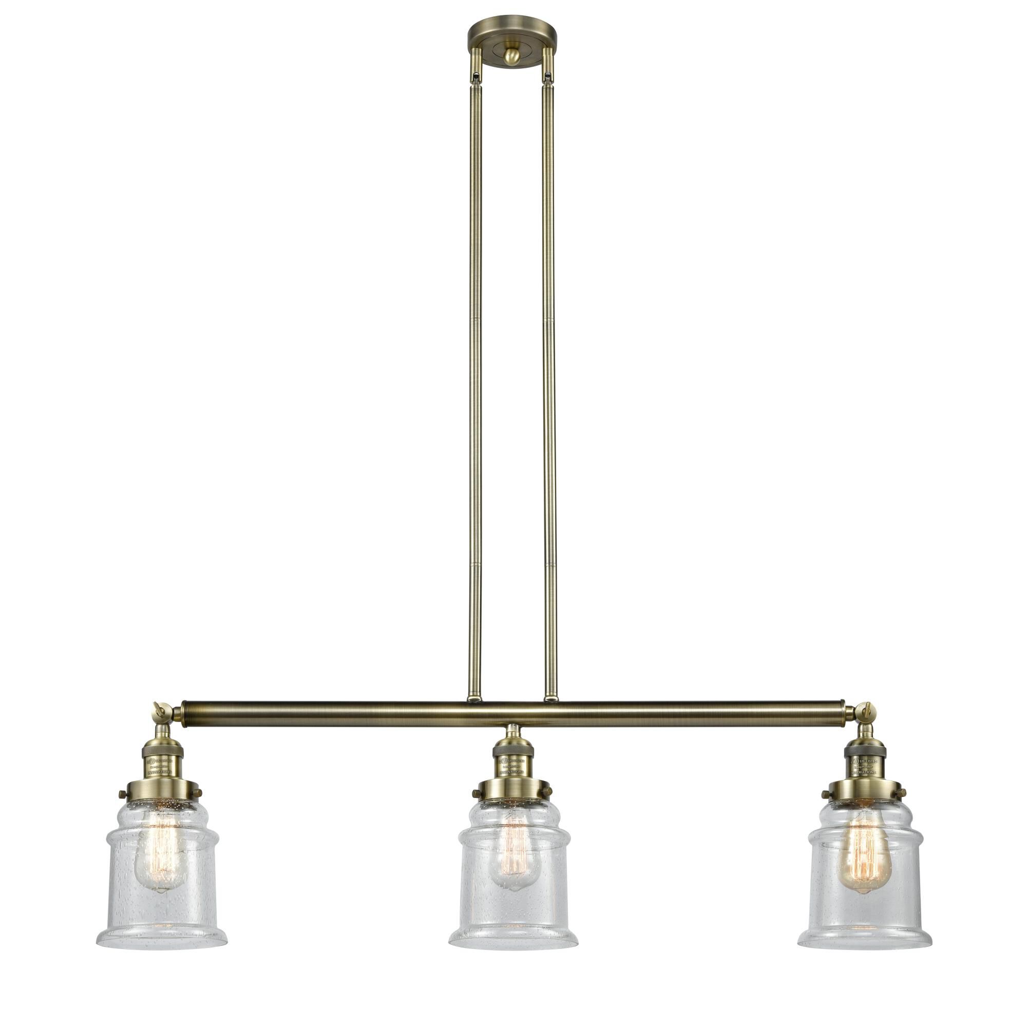 Bruno Marashlian Canton 36 Inch 3 Light Linear Suspension Light by Innovations Lighting