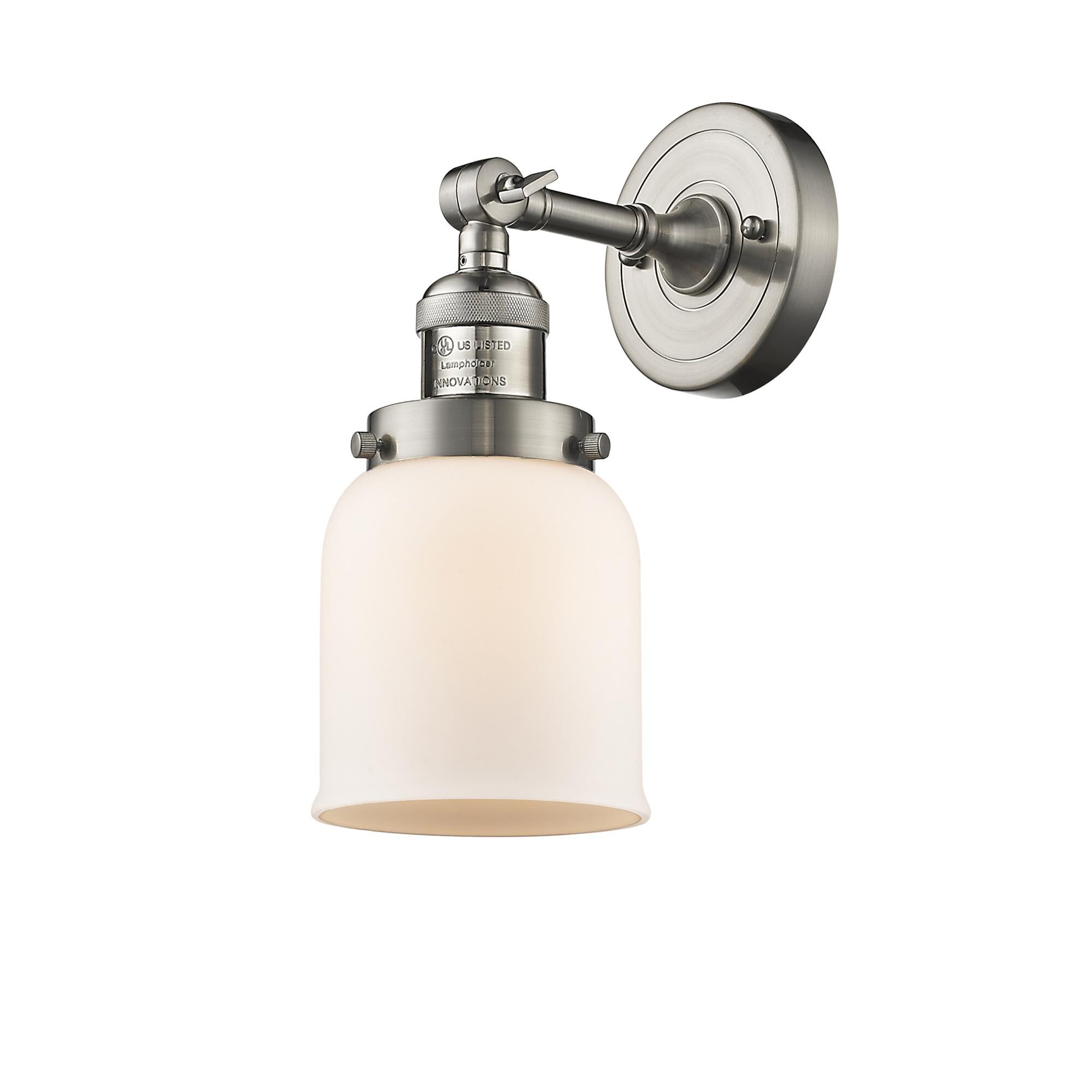 Bruno Marashlian Small Bell 5 Inch 1 Light Semi Flush Mount by Innovations Lighting