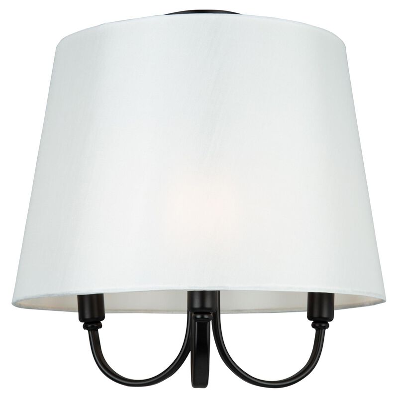 Steven Sabados (S&C) Rhythm 15 Inch 3 Light Semi Flush Mount by Artcraft
