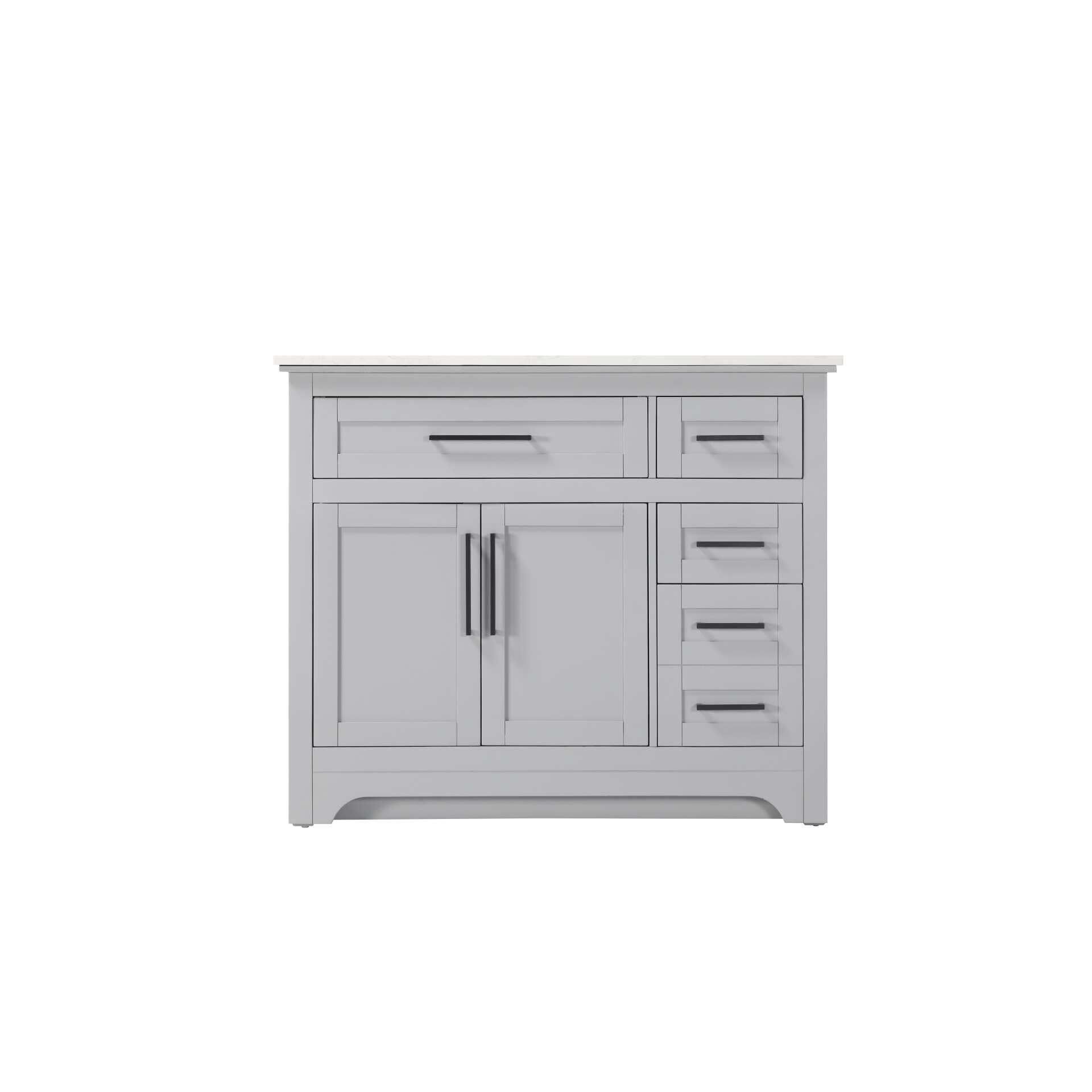 Shown in Grey finish