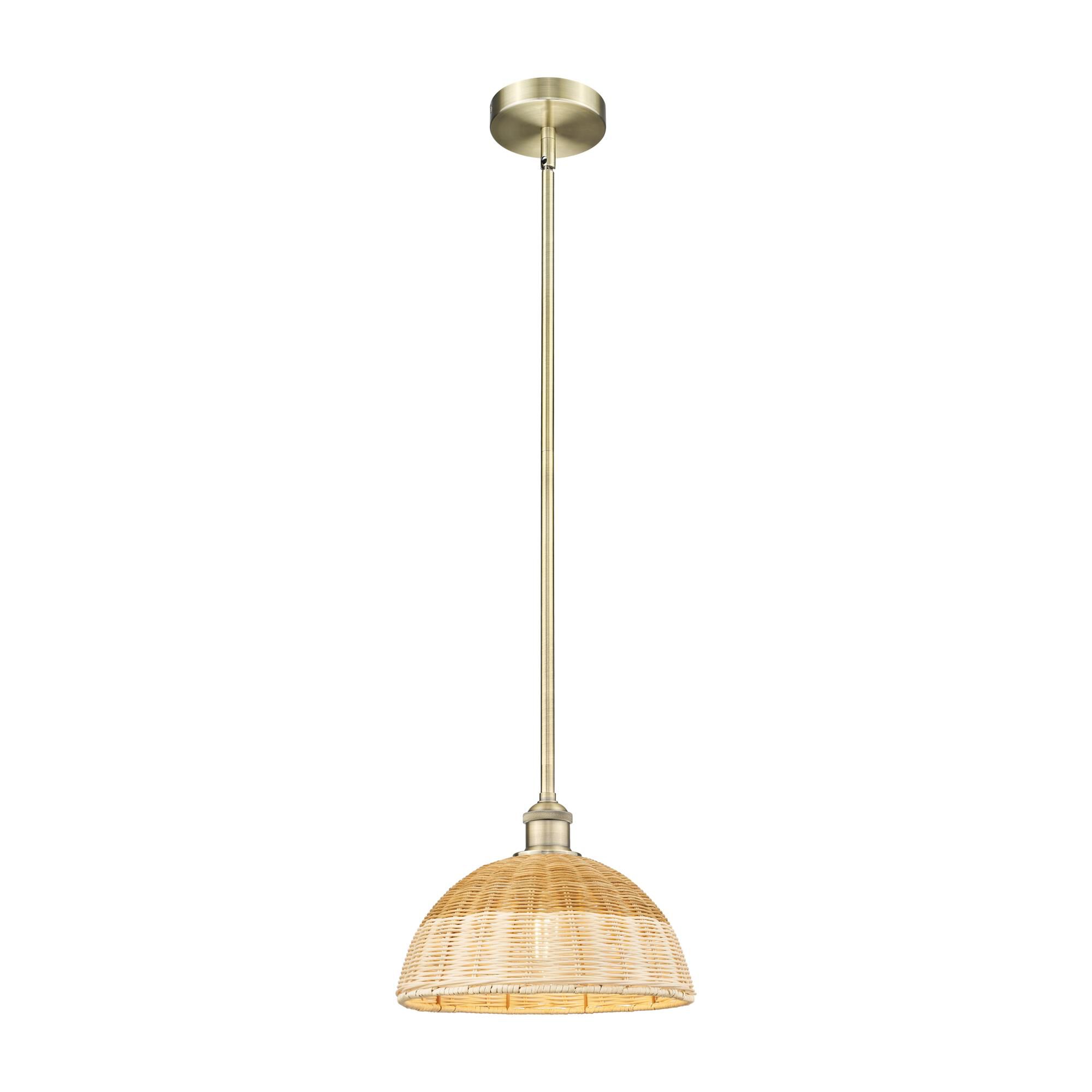 Bruno Marashlian Bristol Natural II 12 Inch Mini Pendant by Innovations Lighting