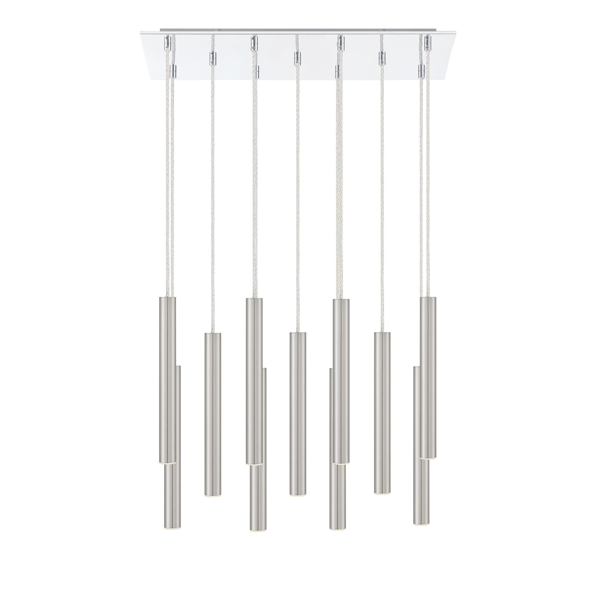 Forest 24 Inch 11 Light LED Linear Suspension Light by Z-Lite
