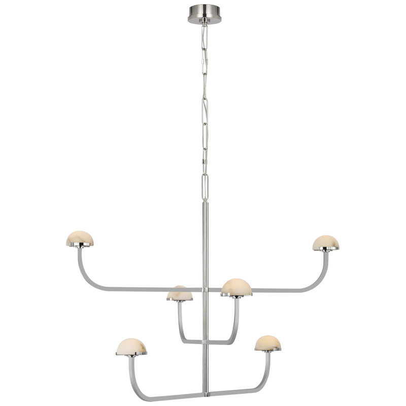 Visual Comfort Signature Collection Kelly Wearstler Pedra 40 Inch LED Chandelier