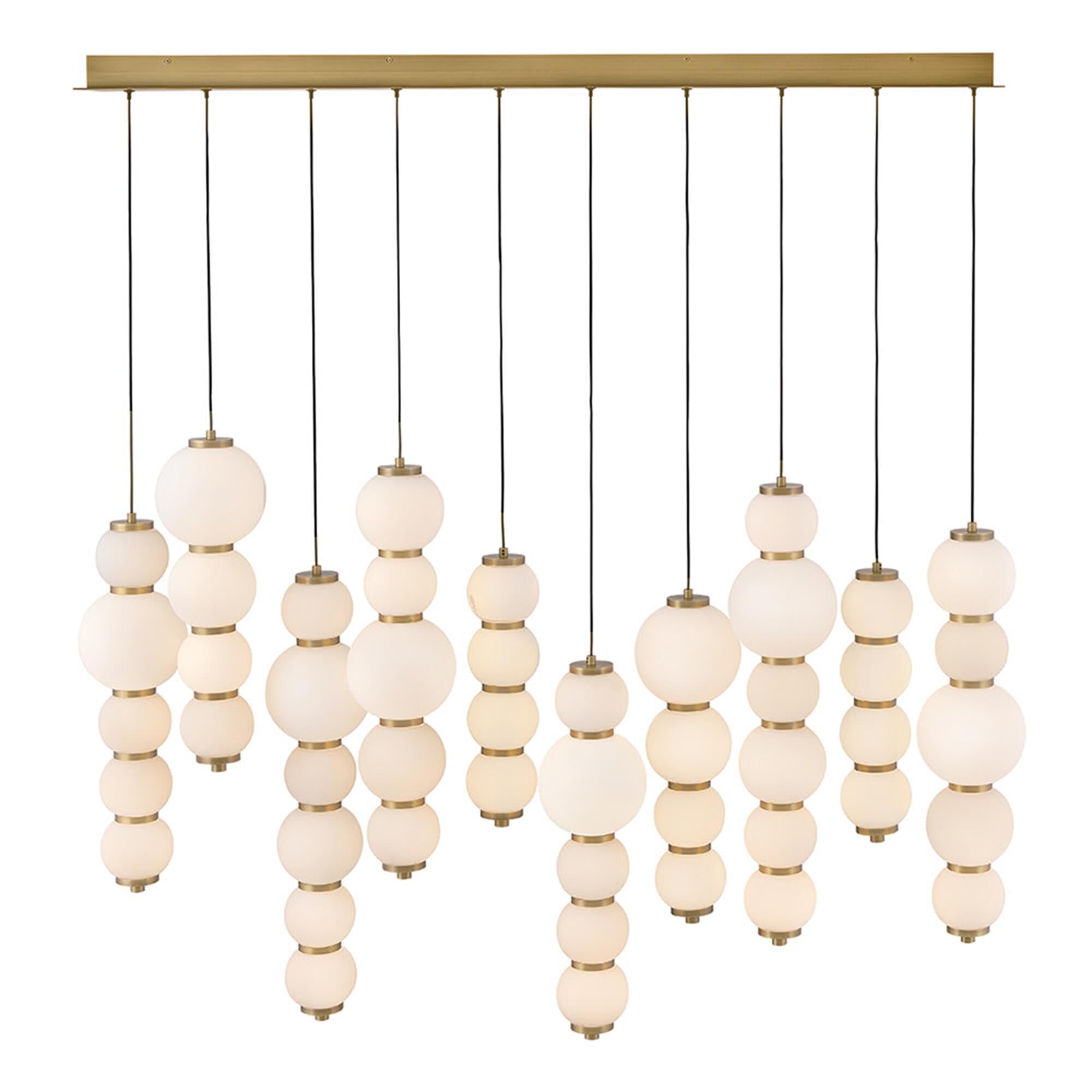 Trigo Medium Linear Chandelier,