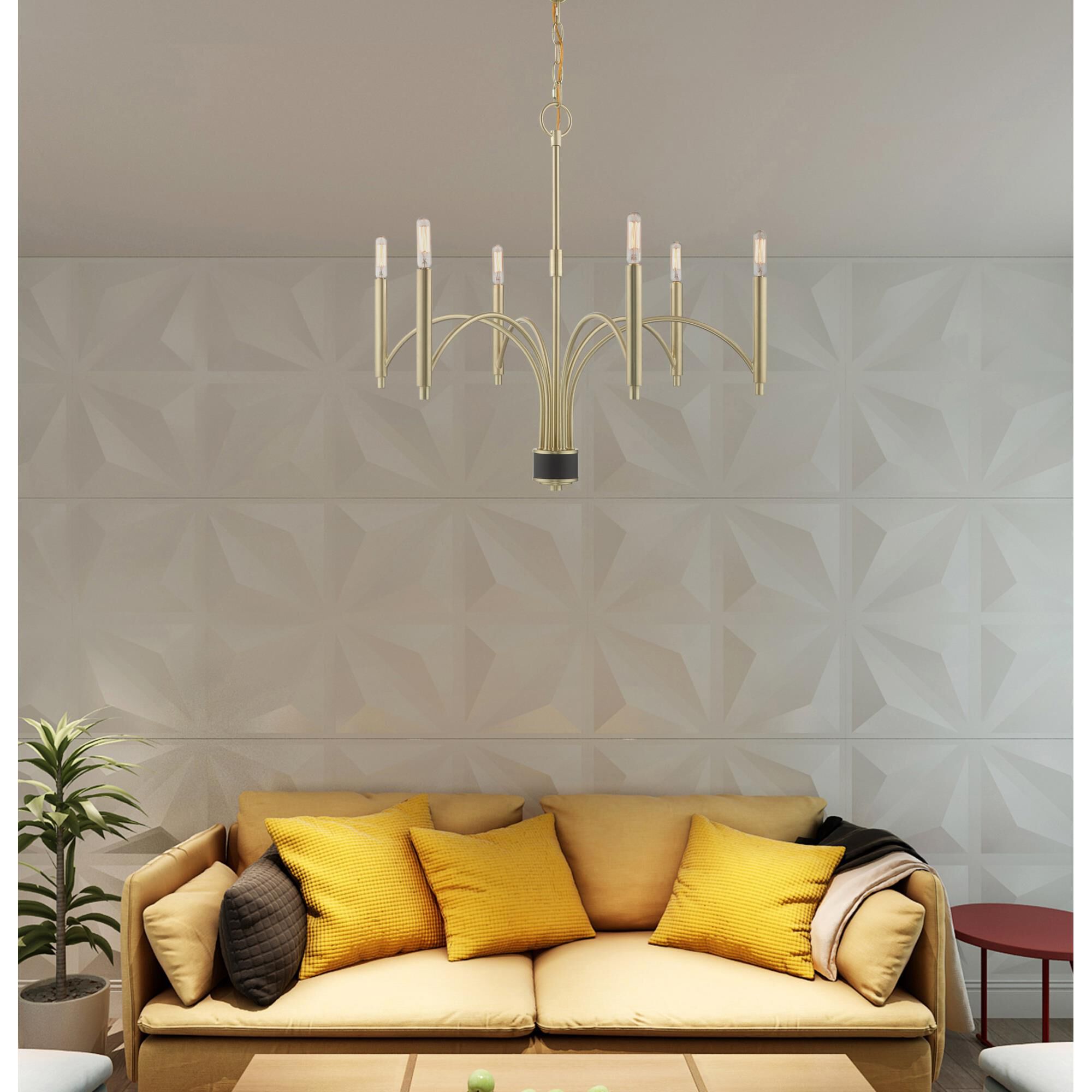 Shown in Satin Brass finish