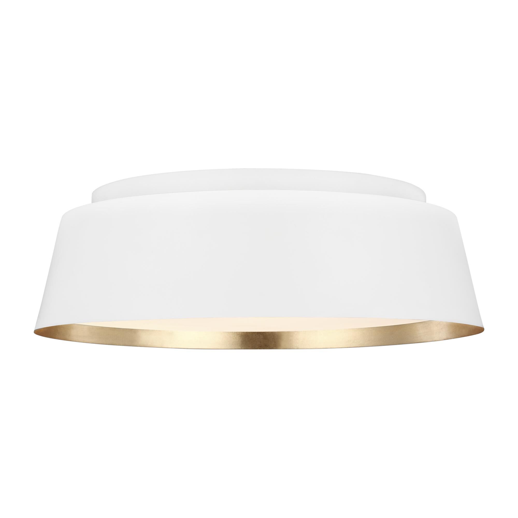 Shown in Matte White finish and Silk Screen White Inside -  Clear Outside glass