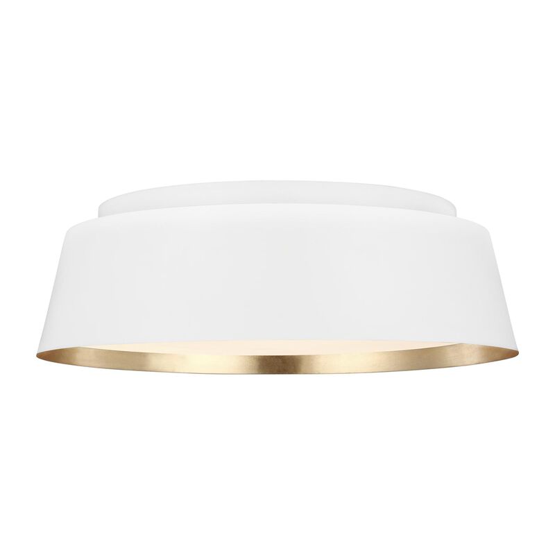 Ellen DeGeneres Asher 14 Inch 3 Light Flush Mount by Visual Comfort Studio