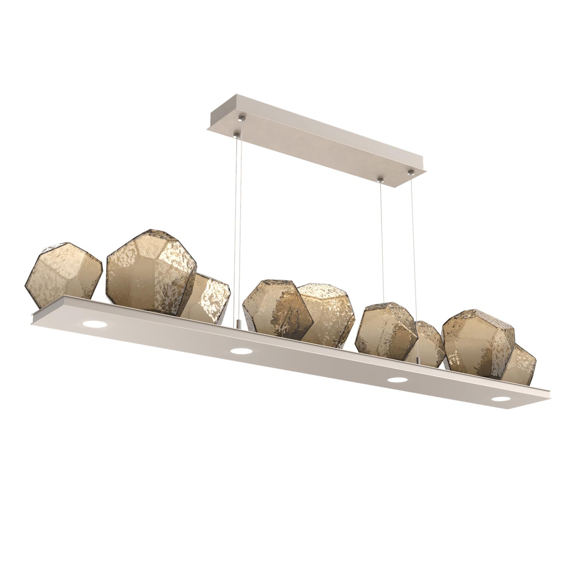 Shown in Beige Silver finish and Bronze glass