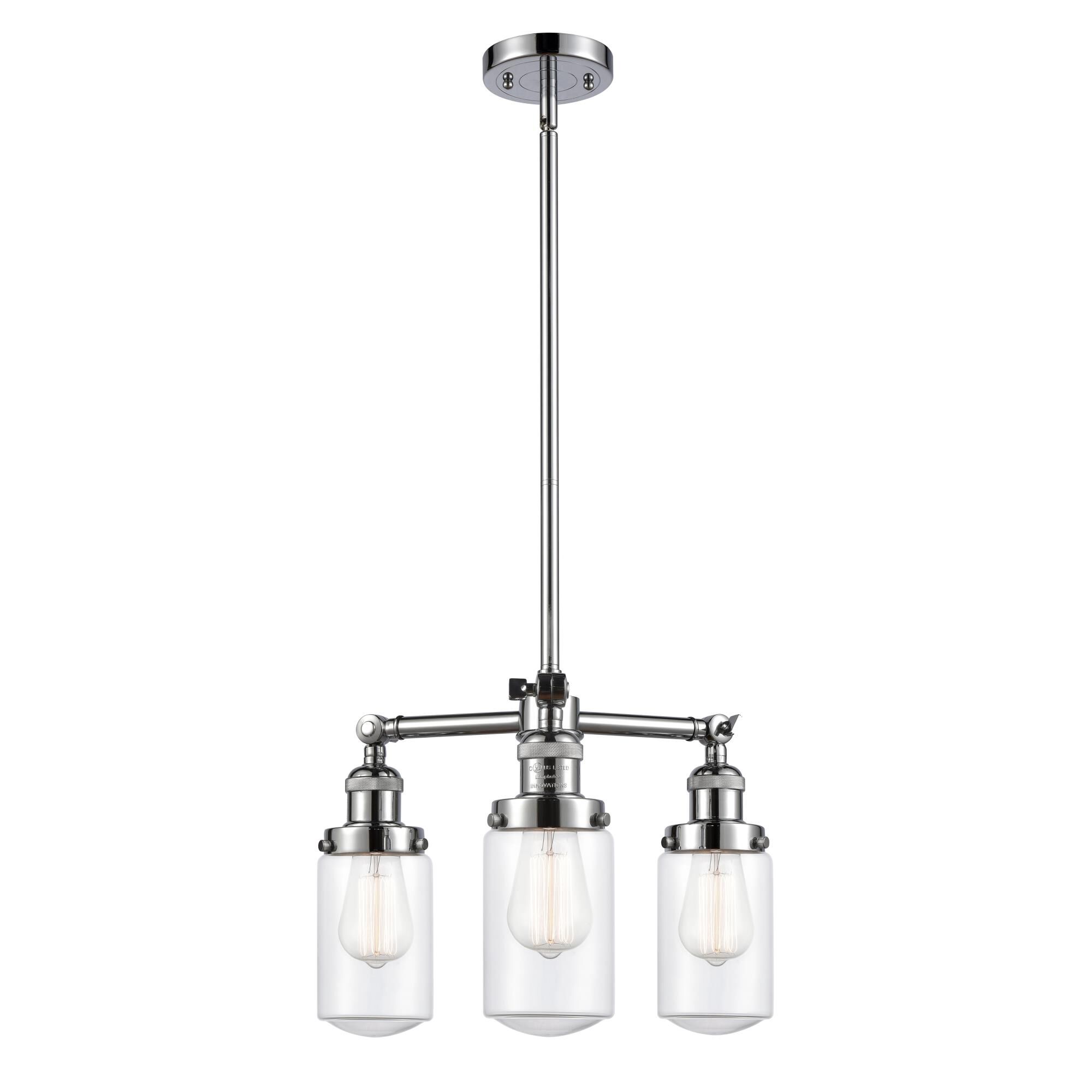 Bruno Marashlian Dover 17 Inch 3 Light Mini Chandelier by Innovations Lighting