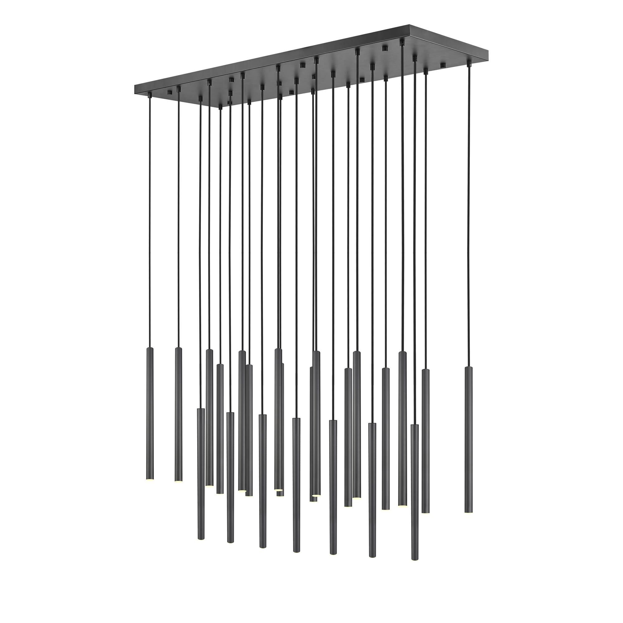Shown in Matte Black finish and Matte Black glass and Matte Black shade