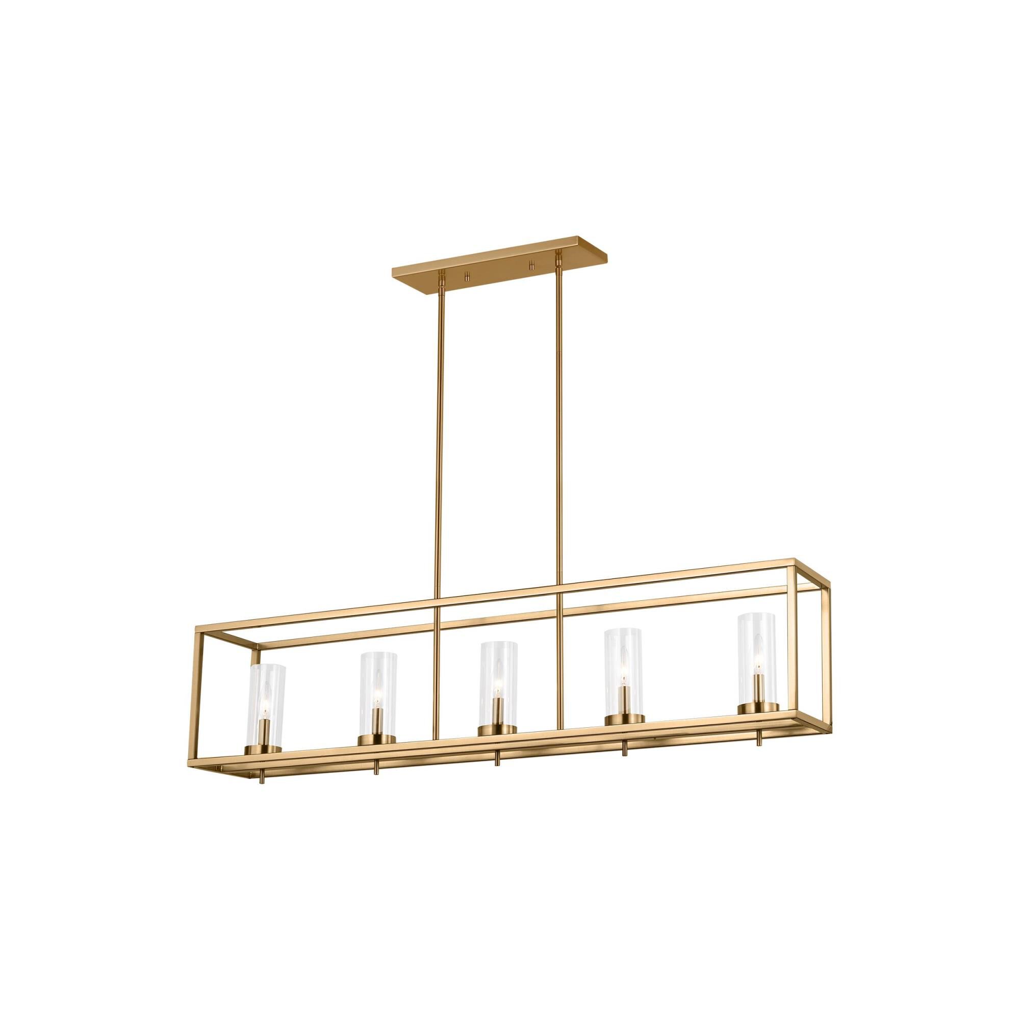 Sean Lavin Zire 48 Inch 5 Light Linear Suspension Light by Visual Comfort Studio Collection